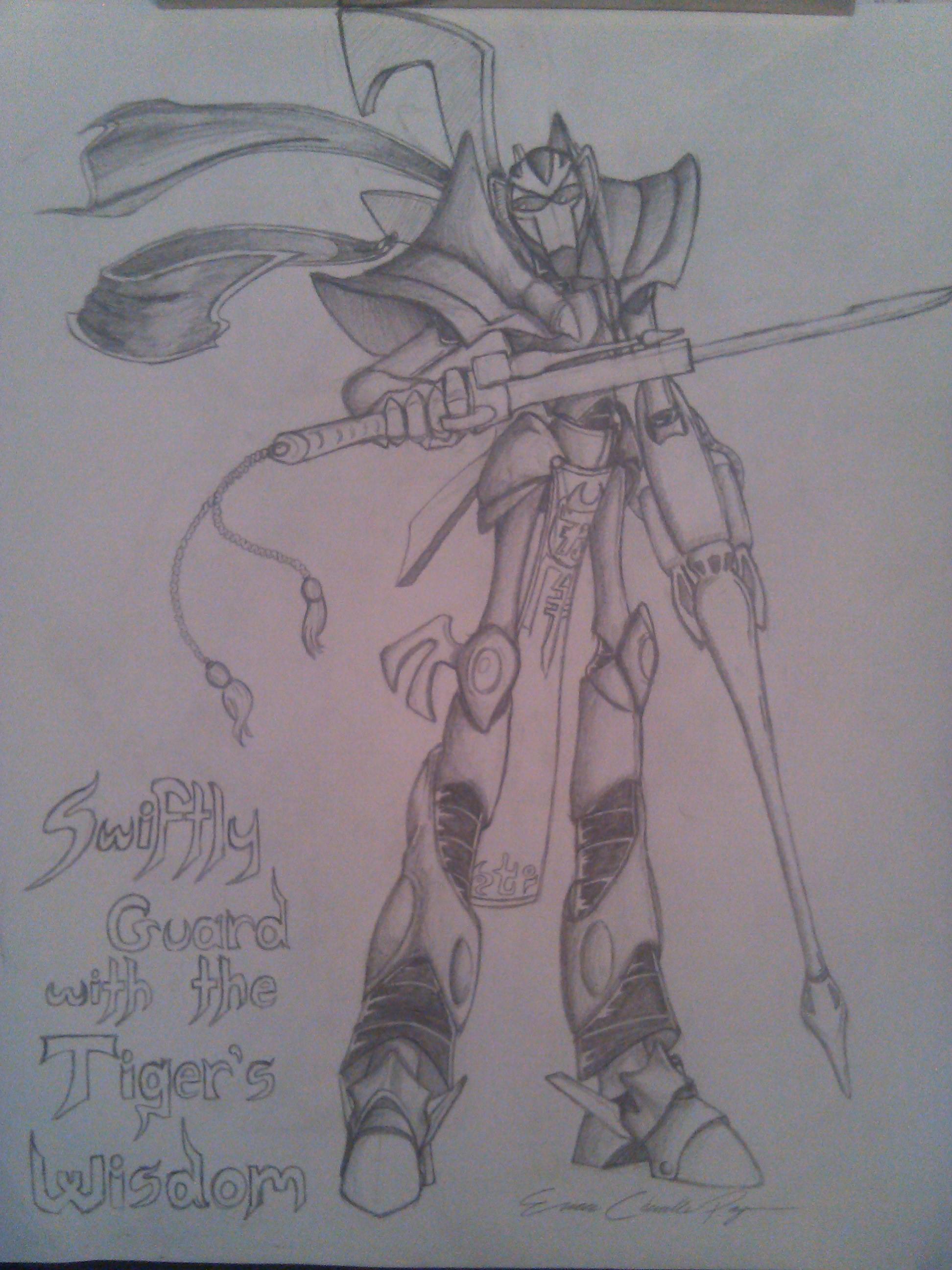 Shaded second Eldar Titan