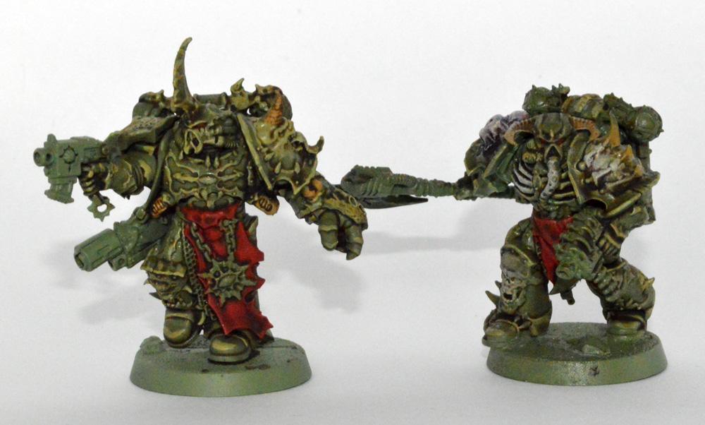 Aspiring Champion, Chaos, Conversion, Nurgle, Plague, Work In Progress