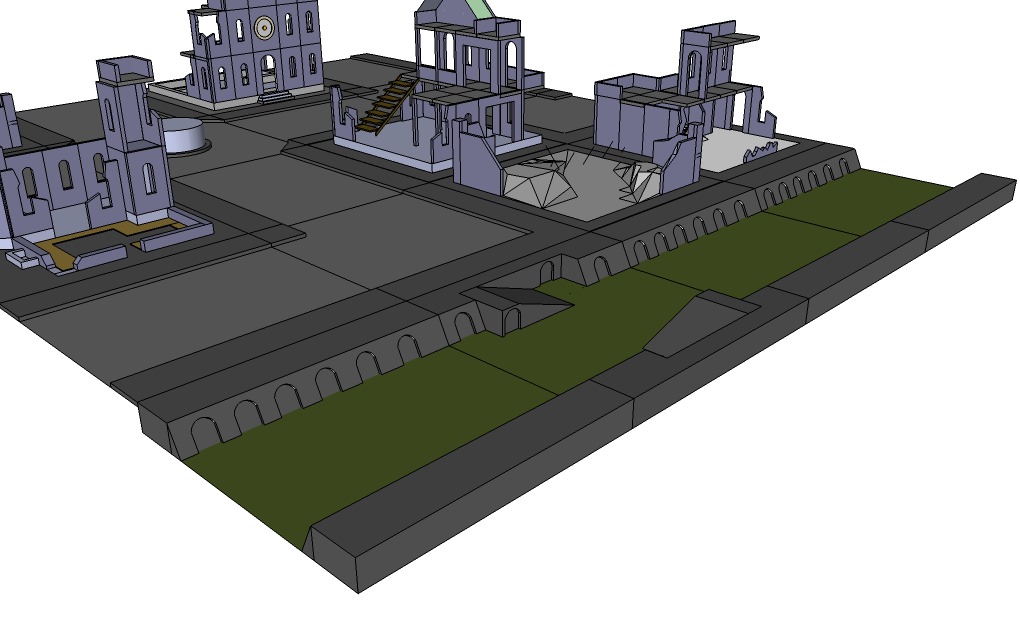 Board, Cities Of Death, Imperial City, River, Street Fighting