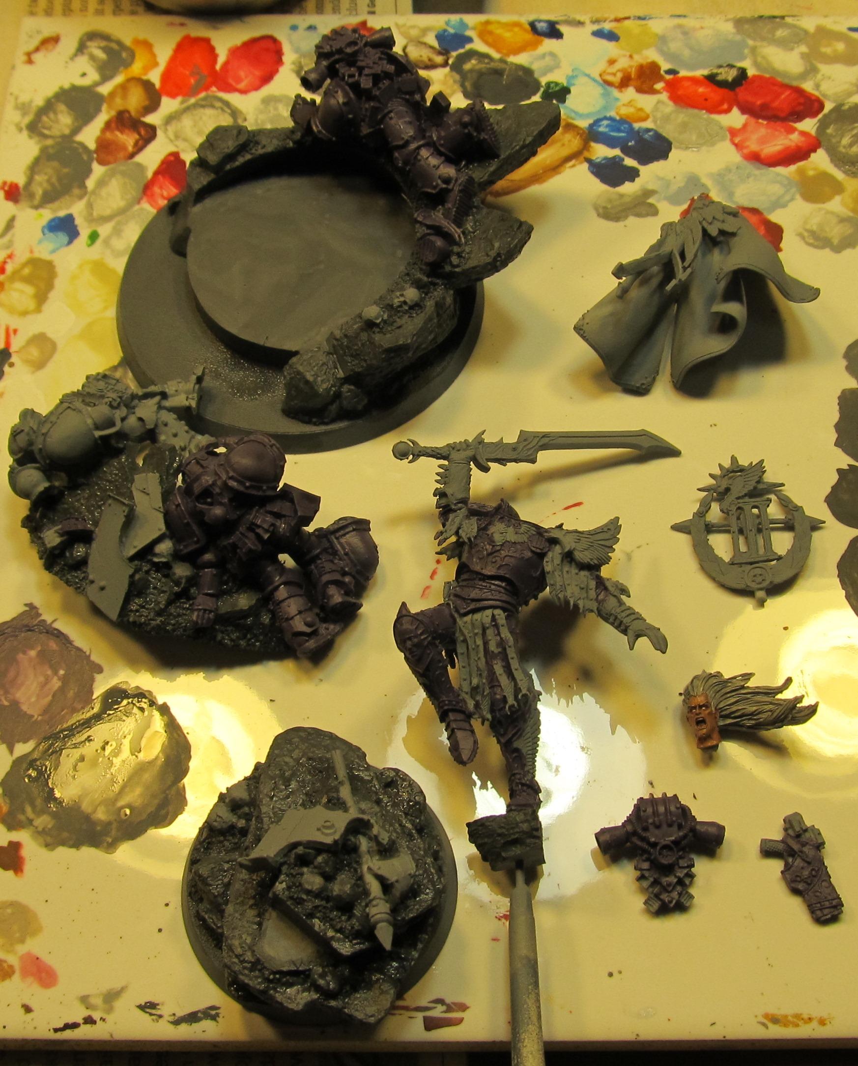Fulgrim with some paint