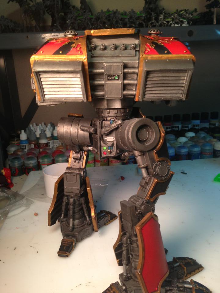 Forge World, Legio Mortis Pre Heresy, Warhound Scout Titan