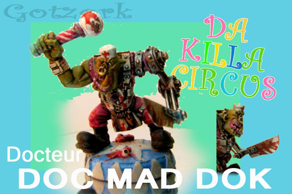 Conversion, Figurine, Gotzork, Humor, Killa Circus, Miniature, Orcs, Orks, Warhammer40000, Wk40