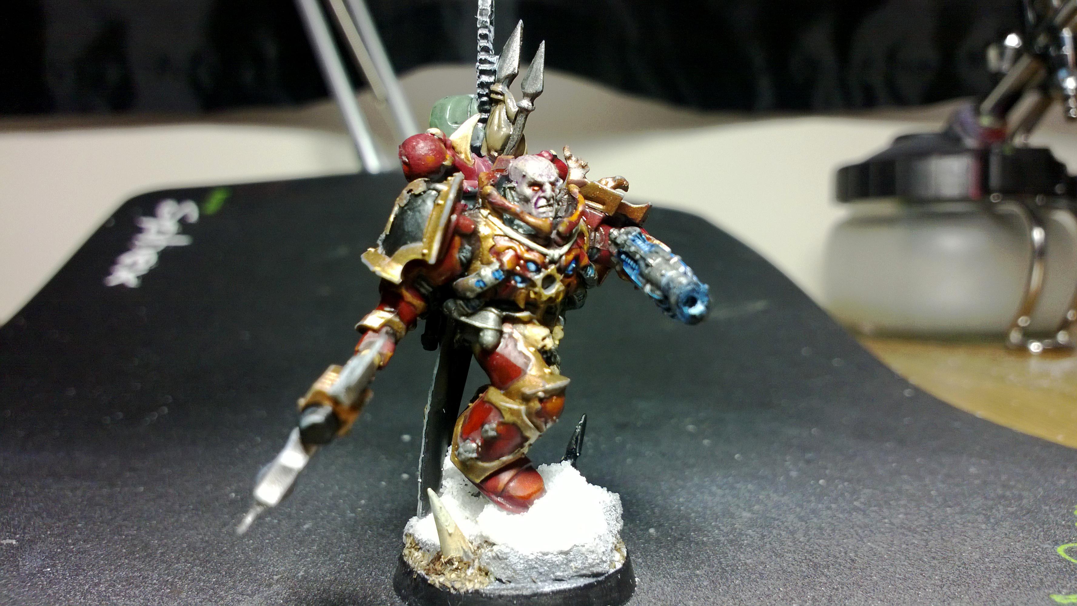 Champion, Chaos Space Marines, Conversion, Heretic Astartes