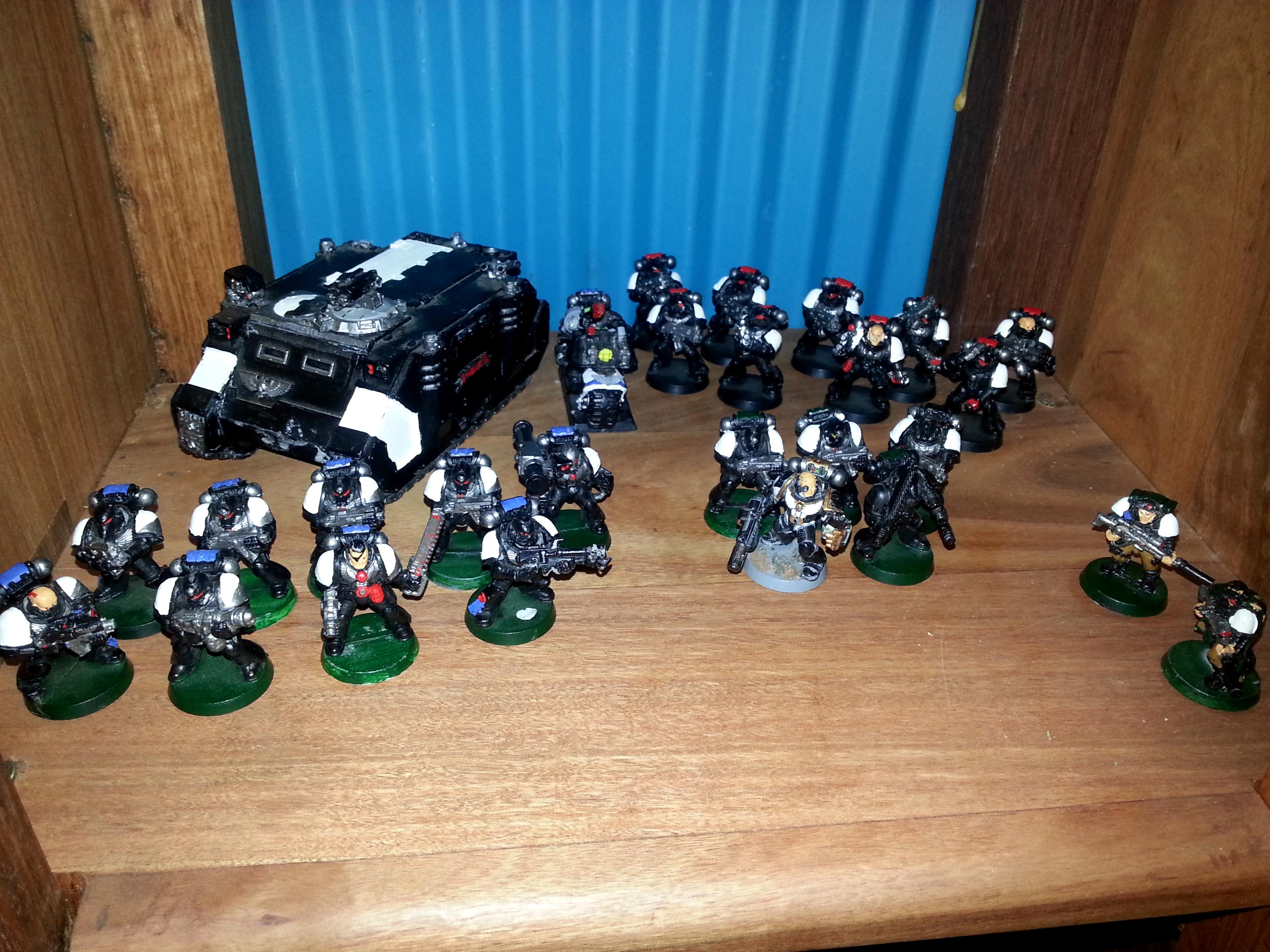 Bike, Black, Force, Rhino, Scouts, Snipers, Space, Space Marines, Templar
