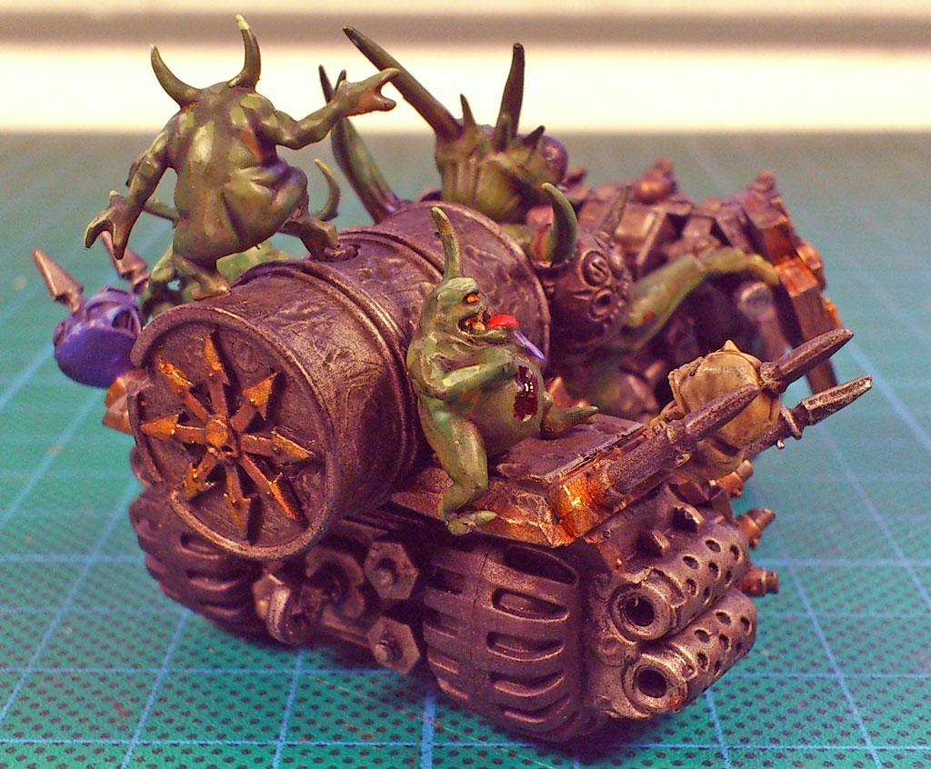 Nurgle Lord on Trike