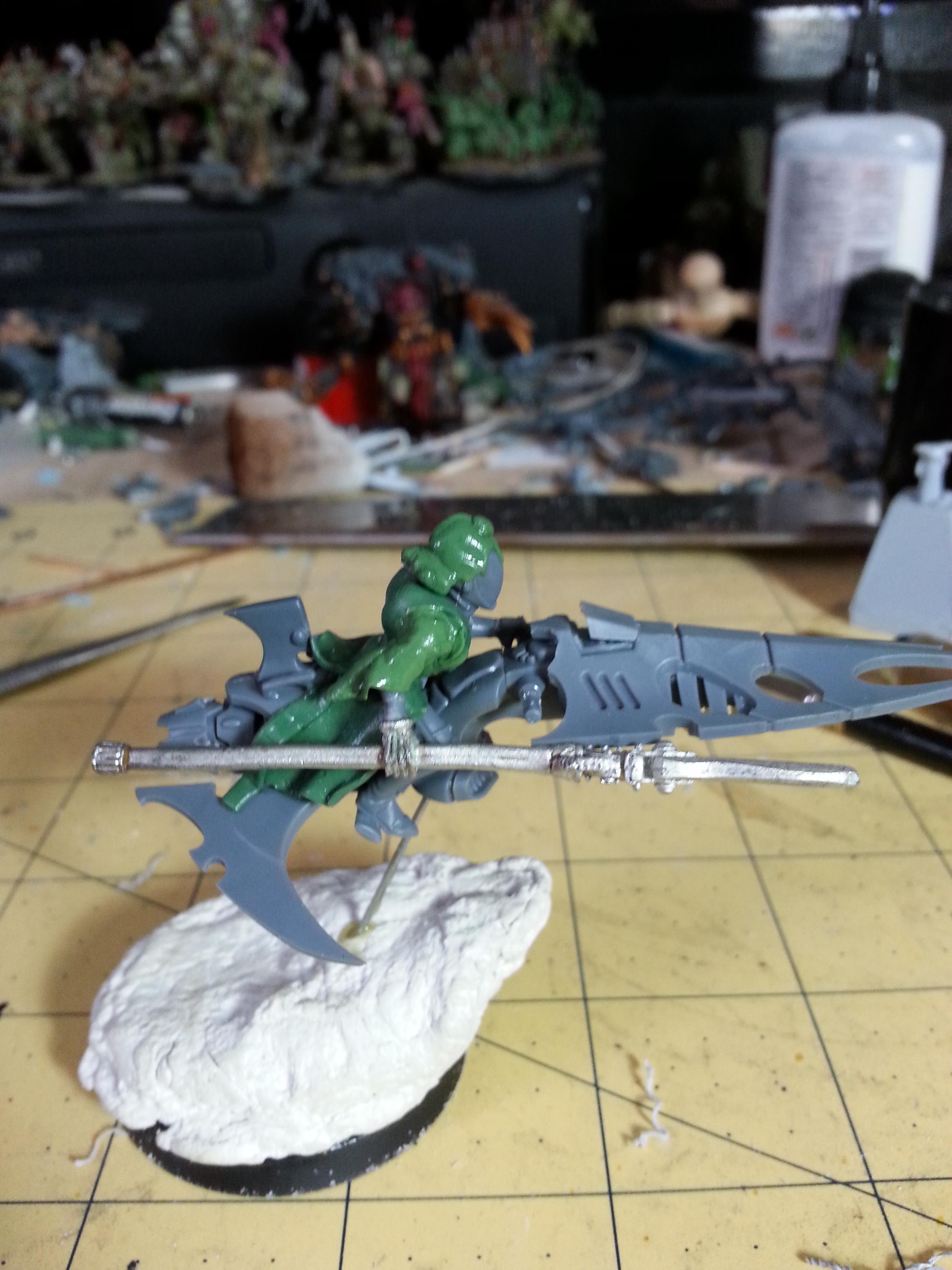 Eldar Warlock on jetbike