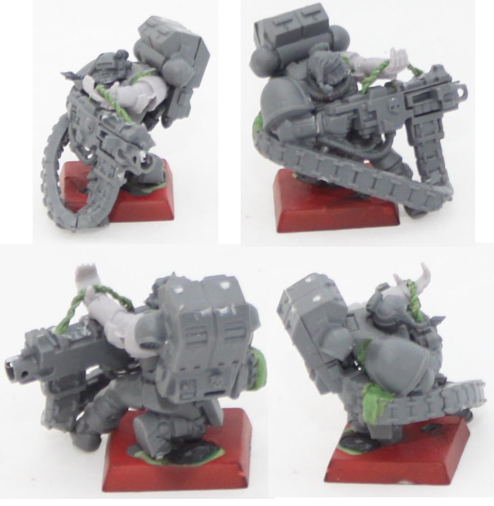 Blood Golem Heavy Bolter