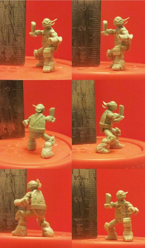 28mm, Donatello, Leonardo, Michelangelo, Raphael, Tmnt, Tmnt 2012