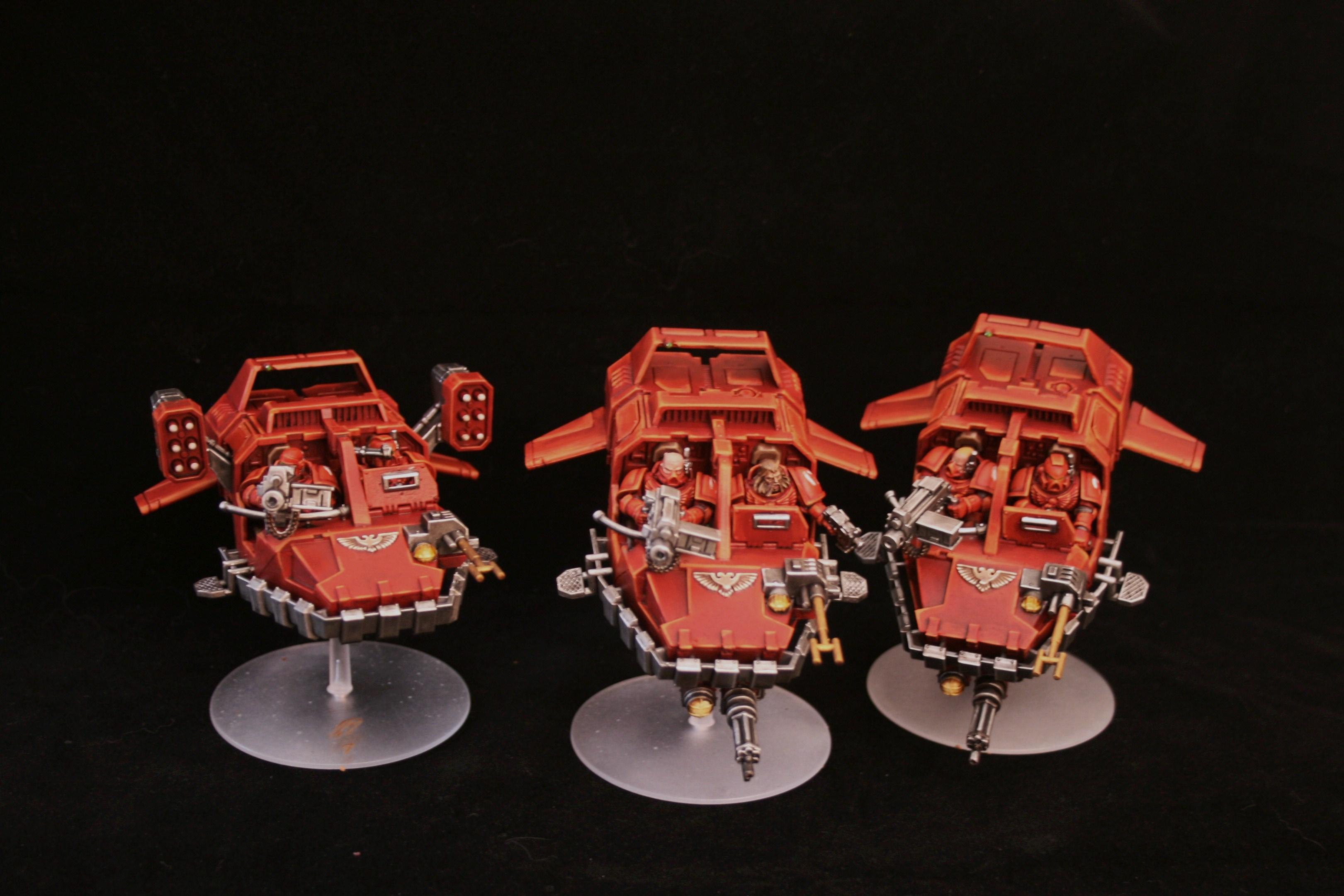 Blood Angels, Flesh Eaters, Land Speeder