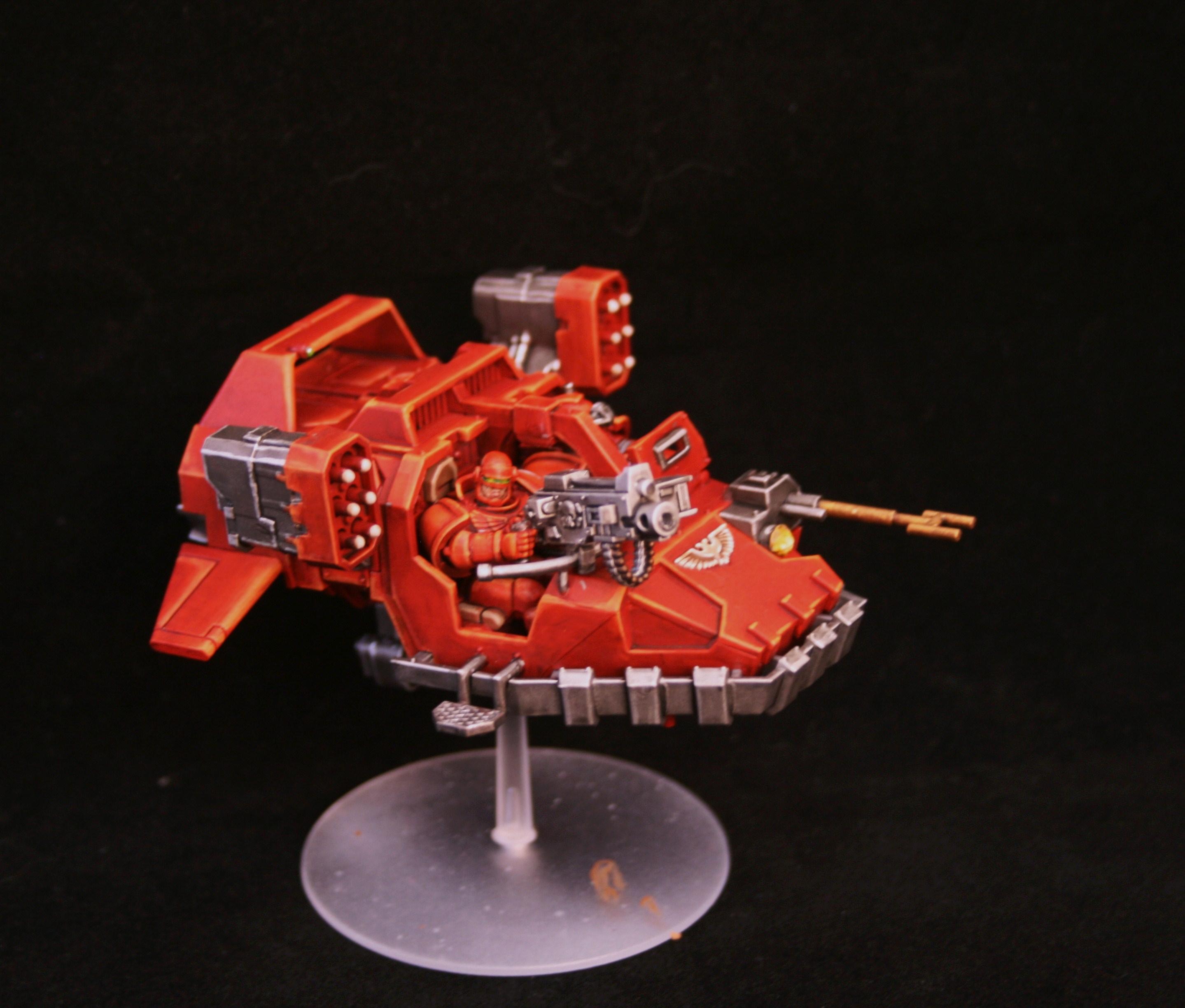 Blood Angels, Flesh Eaters, Land Speeder, Typhoon