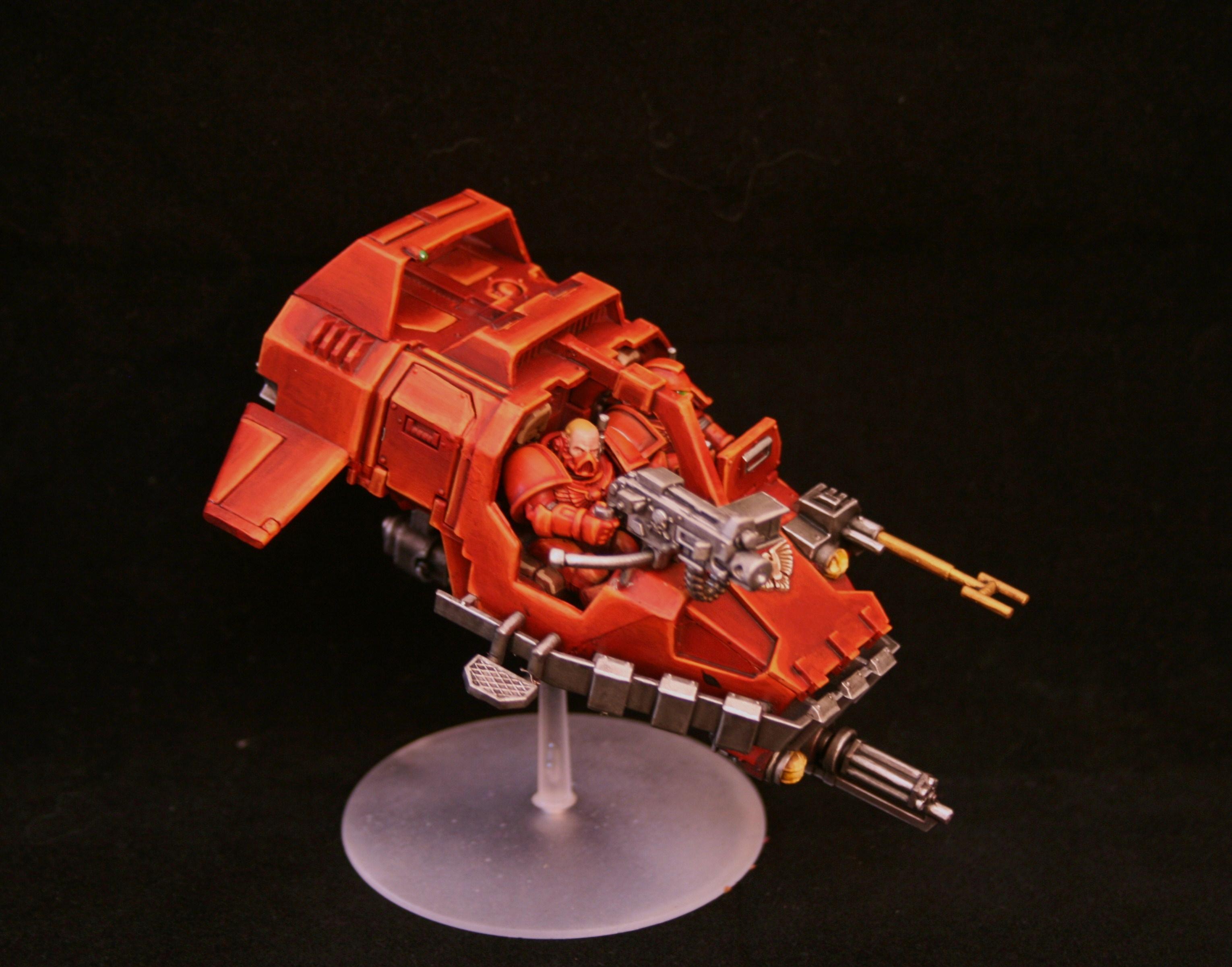 Blood Angels, Flesh Eaters, Land Speeder
