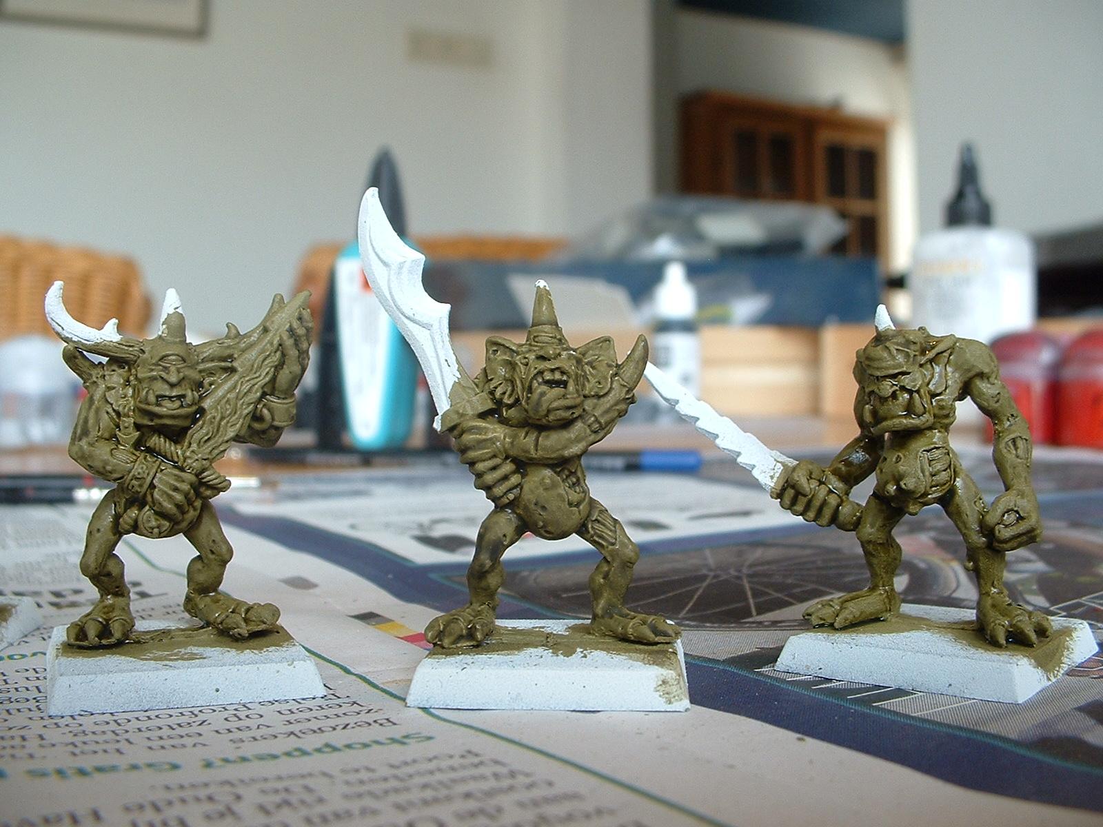 Chaos, Daemons, Nurgle, Plaguebearers, Work In Progress