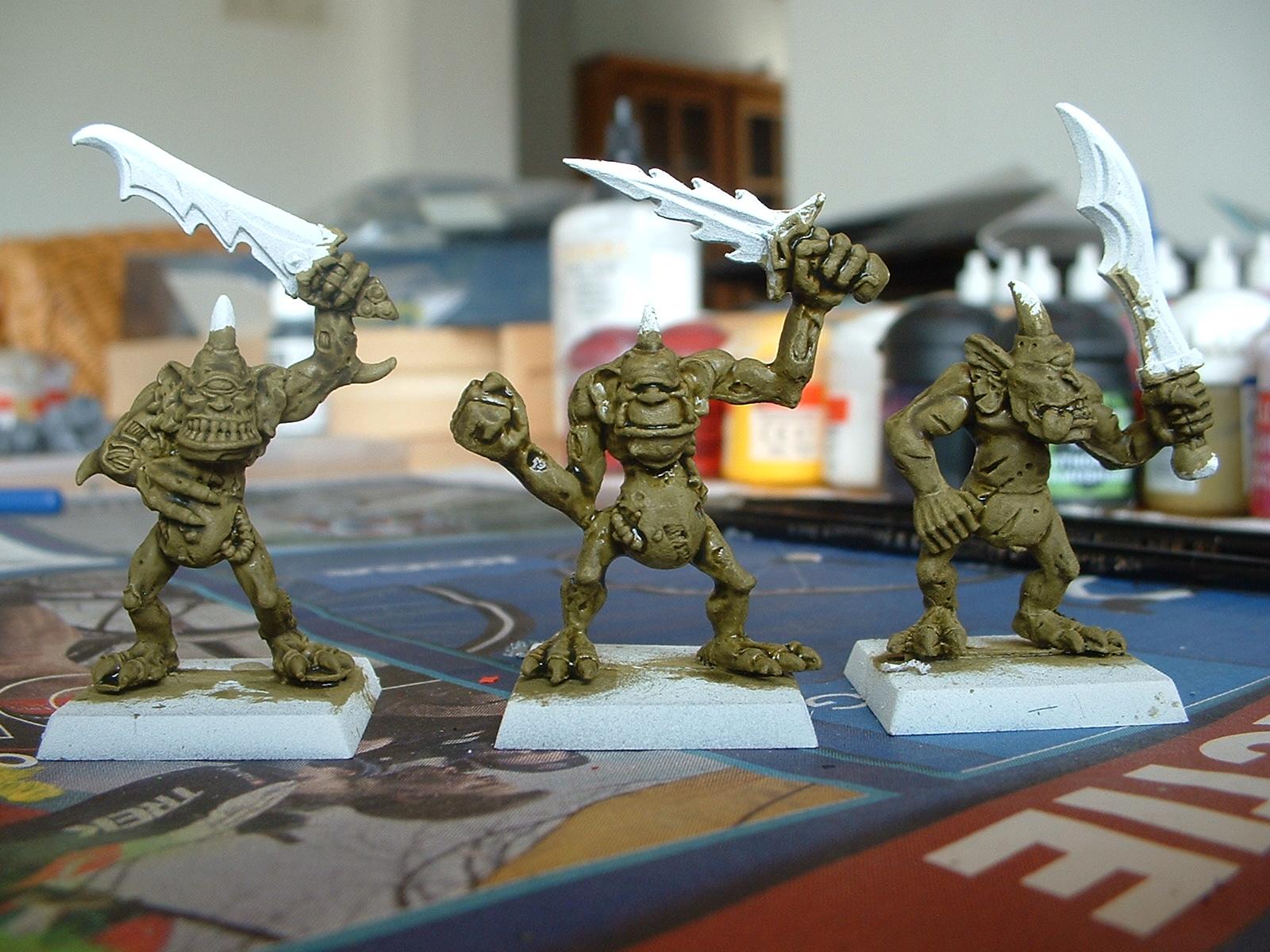 Chaos, Daemons, Nurgle, Plaguebearers, Work In Progress
