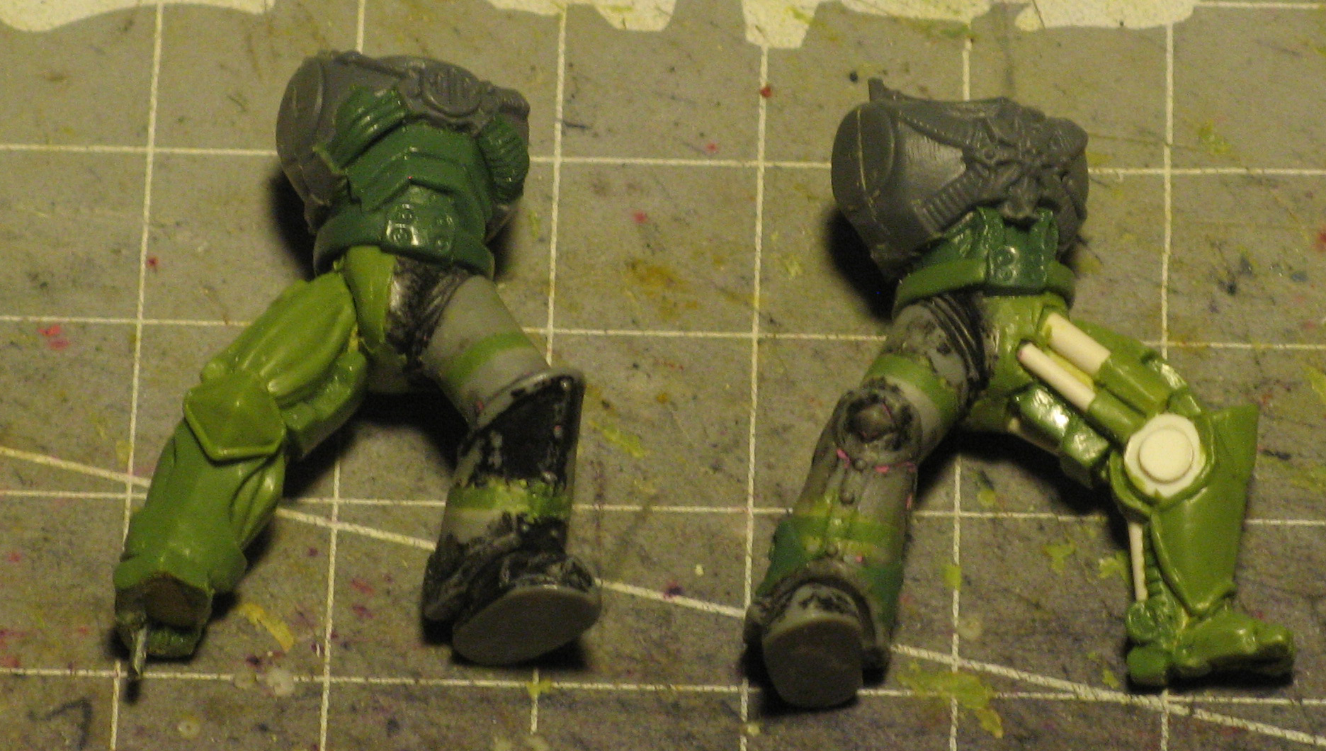 Bionics, Iron Hands, Legs, Sculpting