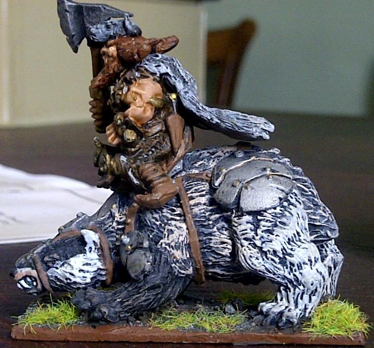 Mantic Dwarf Brock Rider
