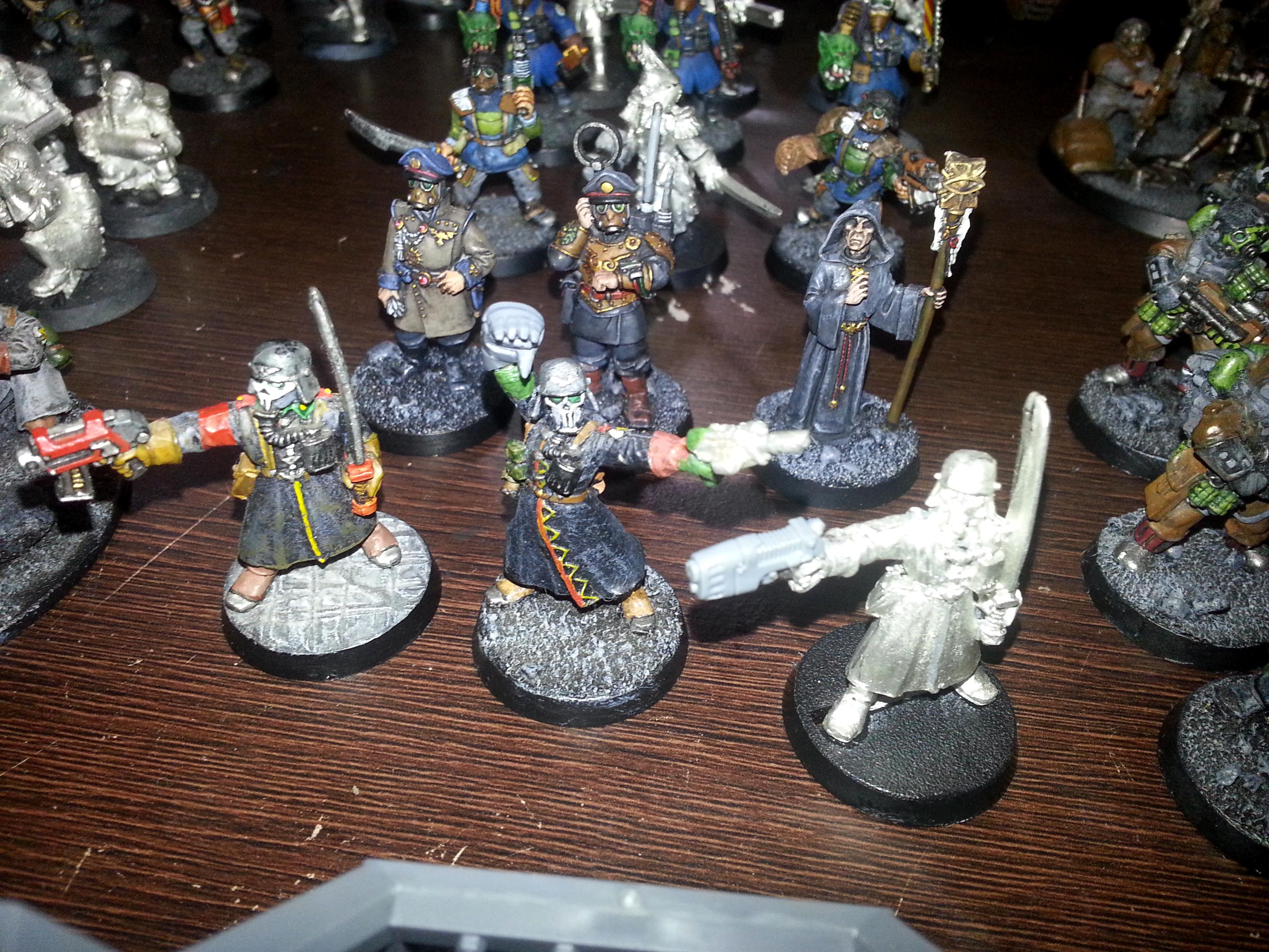 Astropath, Imperial Advisors, Imperial Guard, Imperial Officers, Master Of Ordnance, Modification, Officer Of The Fleet, Pig Iron, Plasma Pistol, Power Fist, Steel Legion
