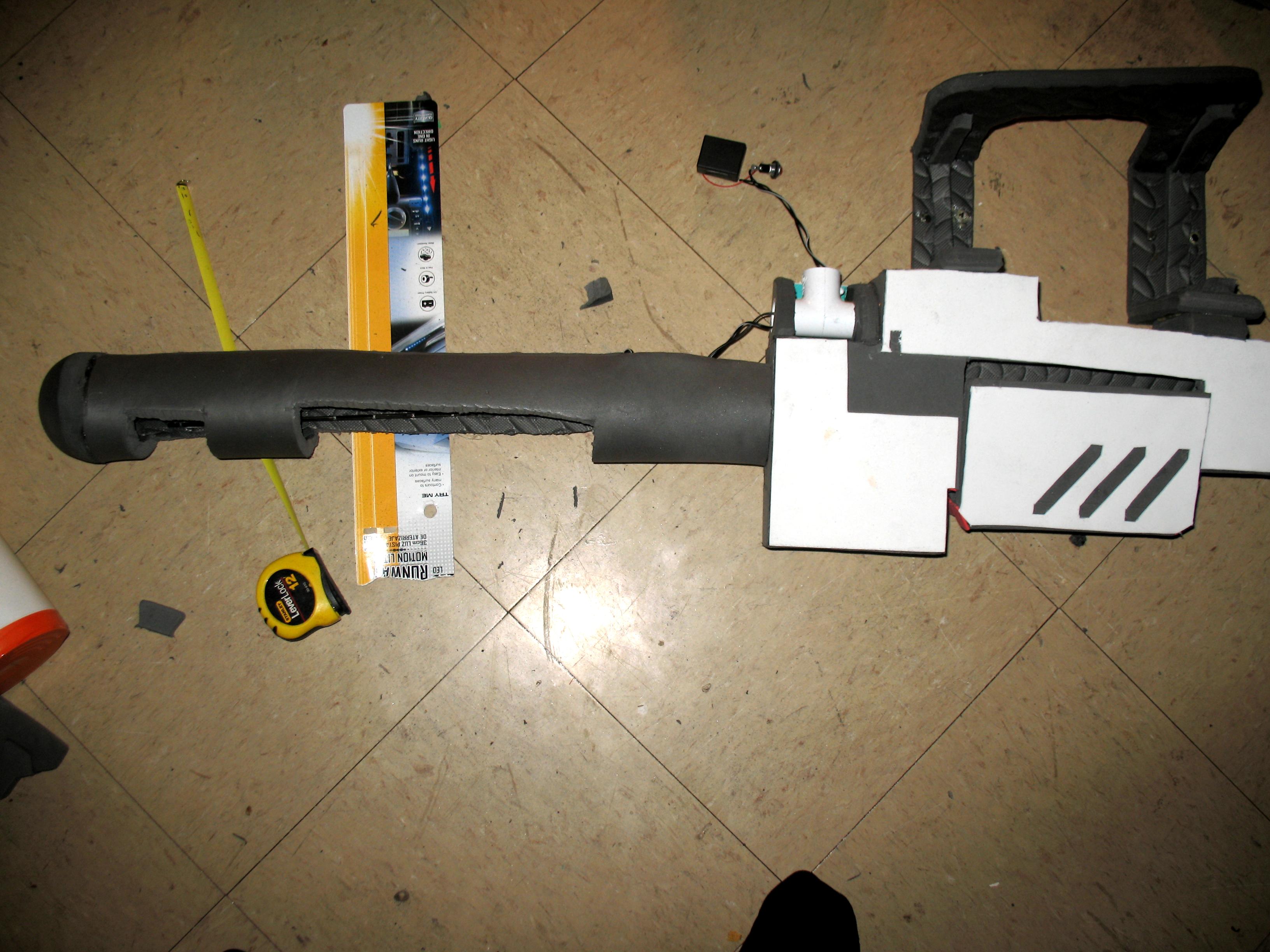 plasma rifle assembly