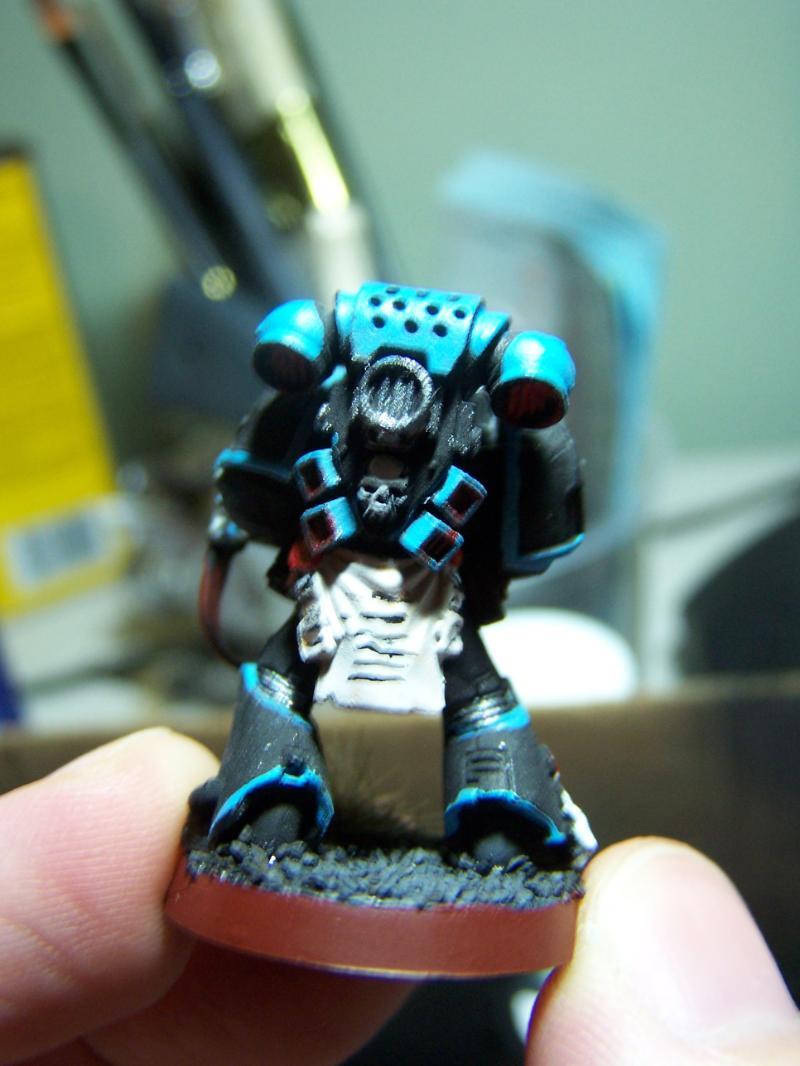 Back view of my space marines