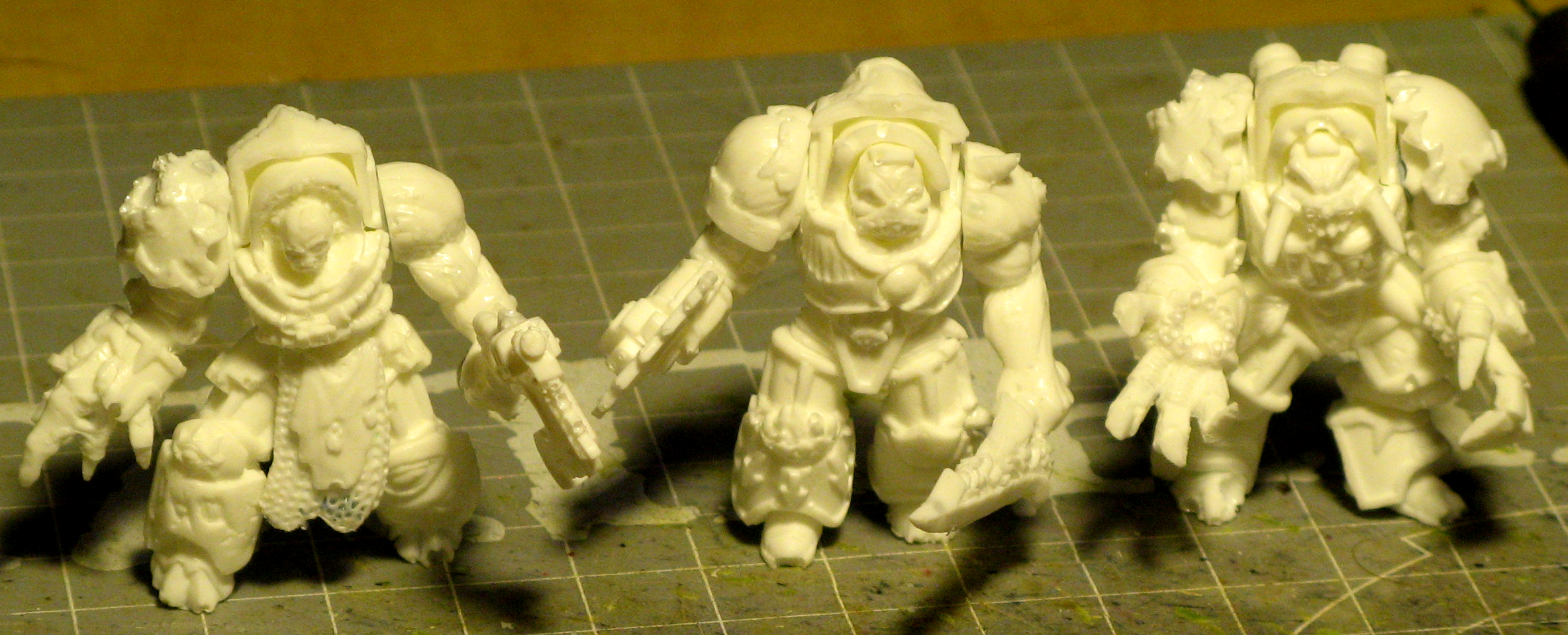 Chaos, Custom Sculpt, Possessed, Resin Cast, Terminator Armor