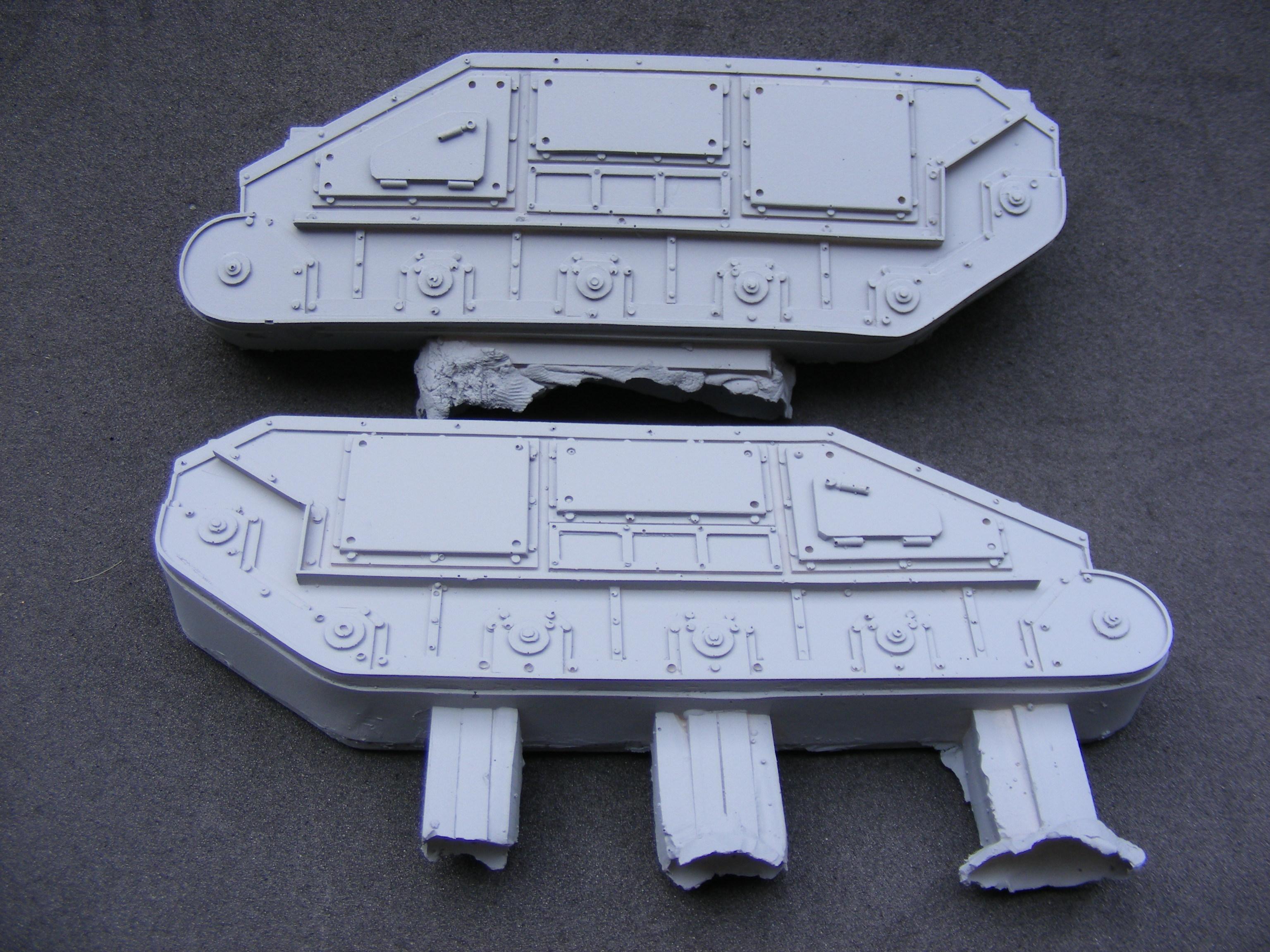 Imperial Guard, Resin Casting, Scratch Build, Tank