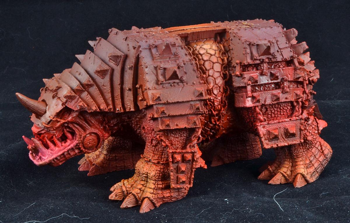 Bad Moons, Big Squiggoth, Forge World, Orks, Warhammer 40,000, Work In Progress