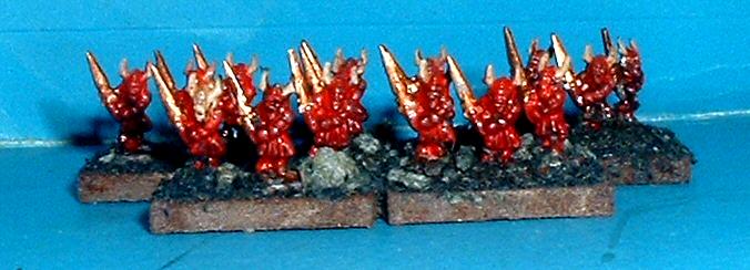 6mm, Chaos, Epic, Bloodletters of Khorne