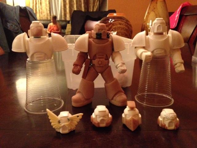 Big, Large, Sculpting, Space Marines