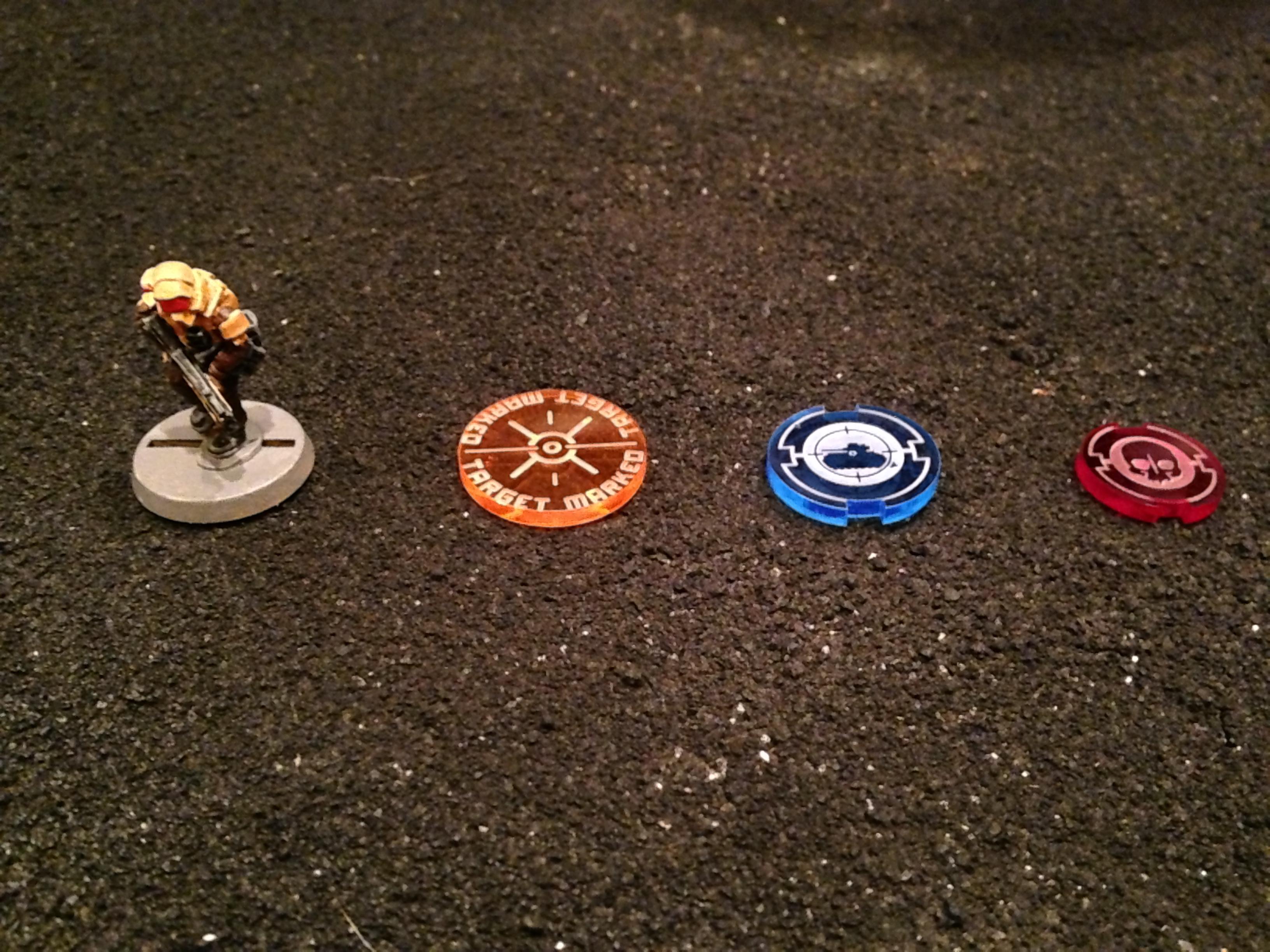 Counters, Genius Factory, Space Federation, Tokens