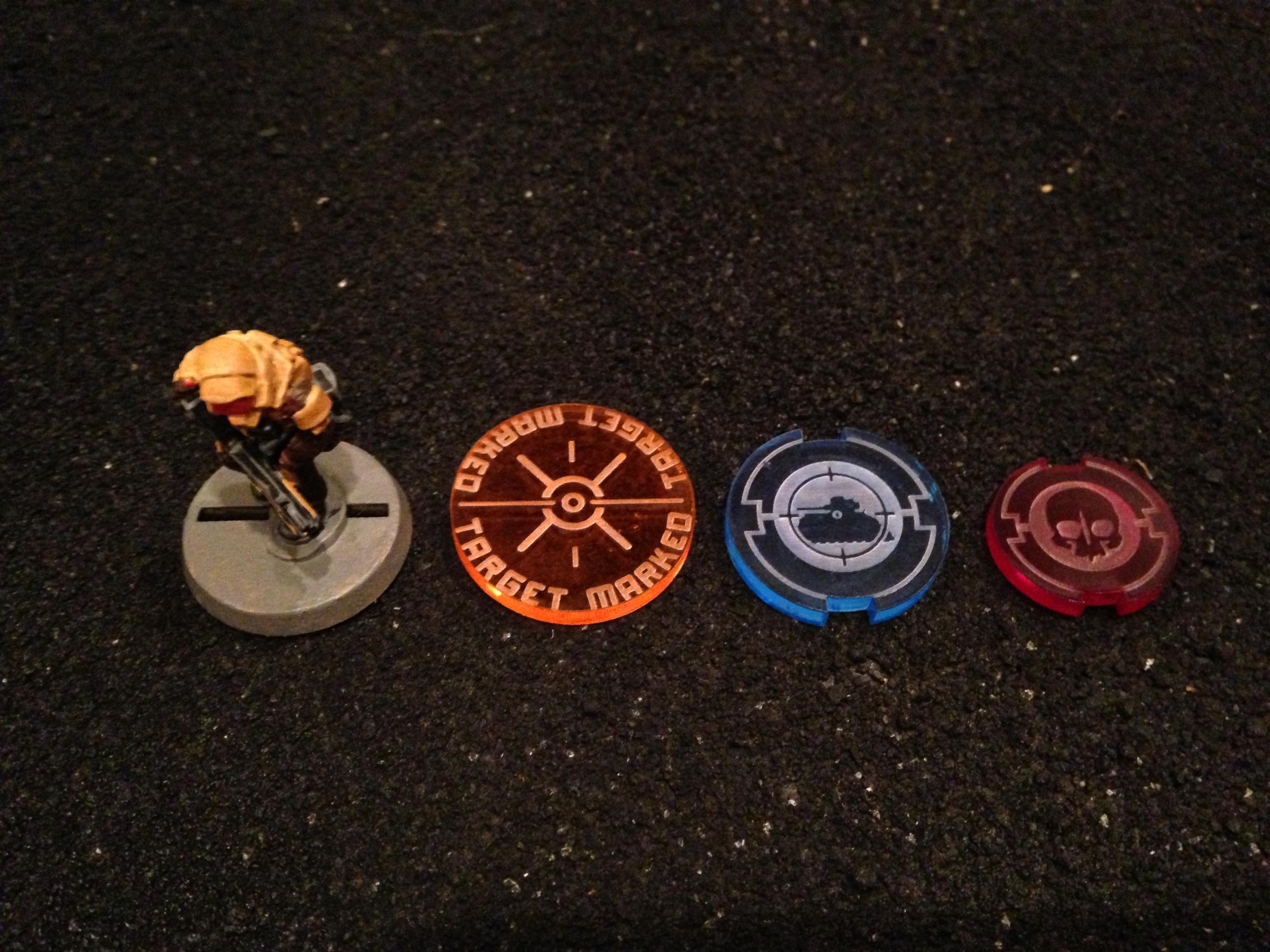 Counters, Genius Factory, Space Federation, Tokens