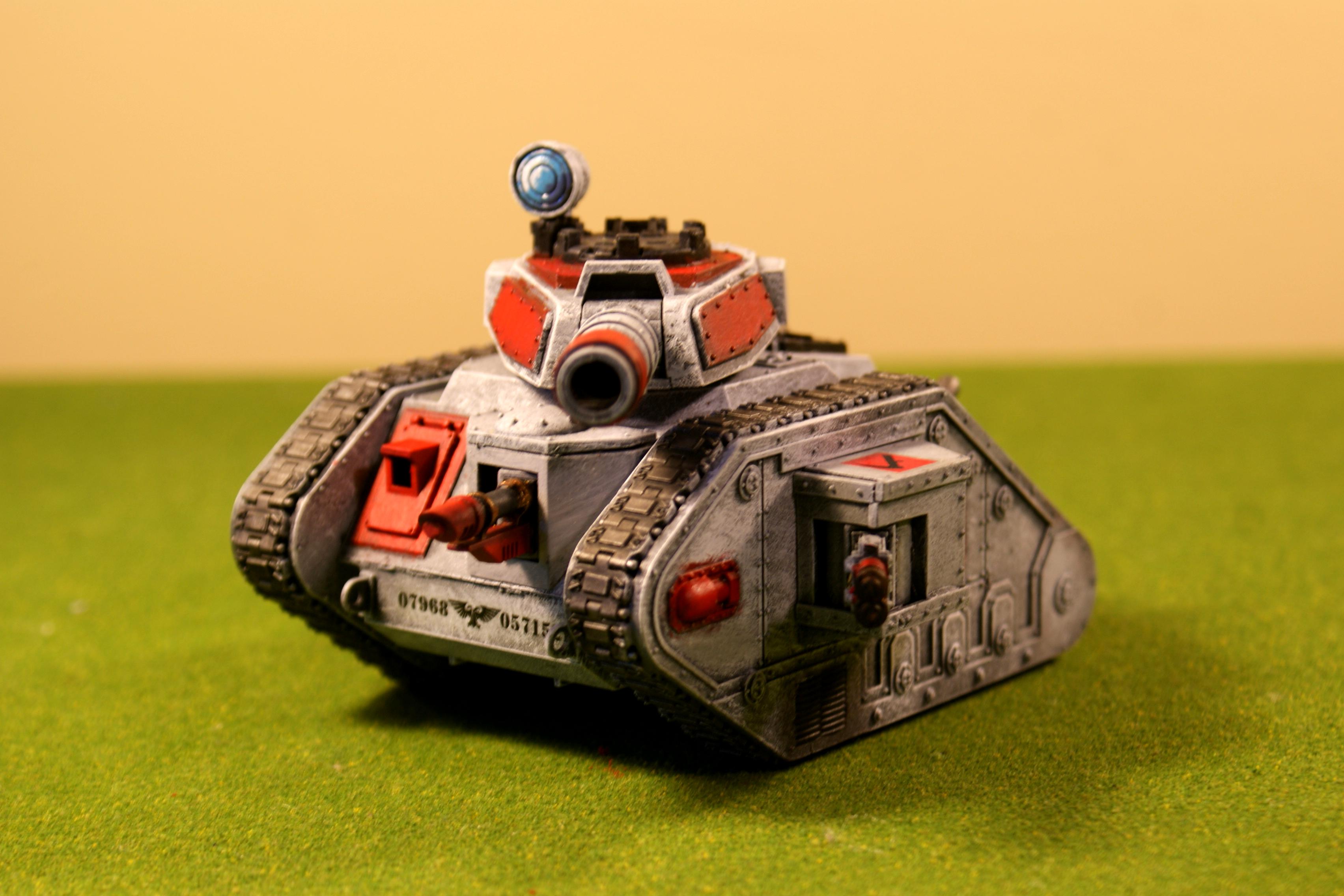 Battle Tank, Fully Painted, Guard, Imperial Guard, Leman Russ, Painted, Painting, Parking Lot, Tank