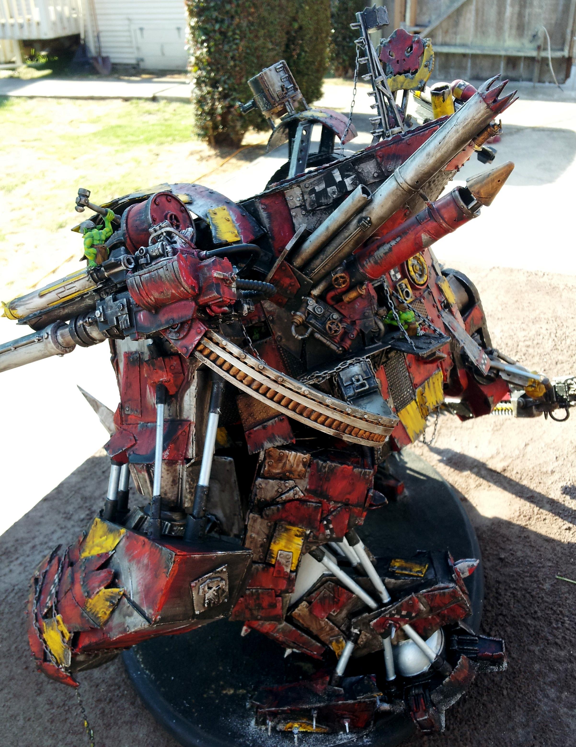 Build, Gargant, Orks, Scratch, Stompa, Warhammer 40,000
