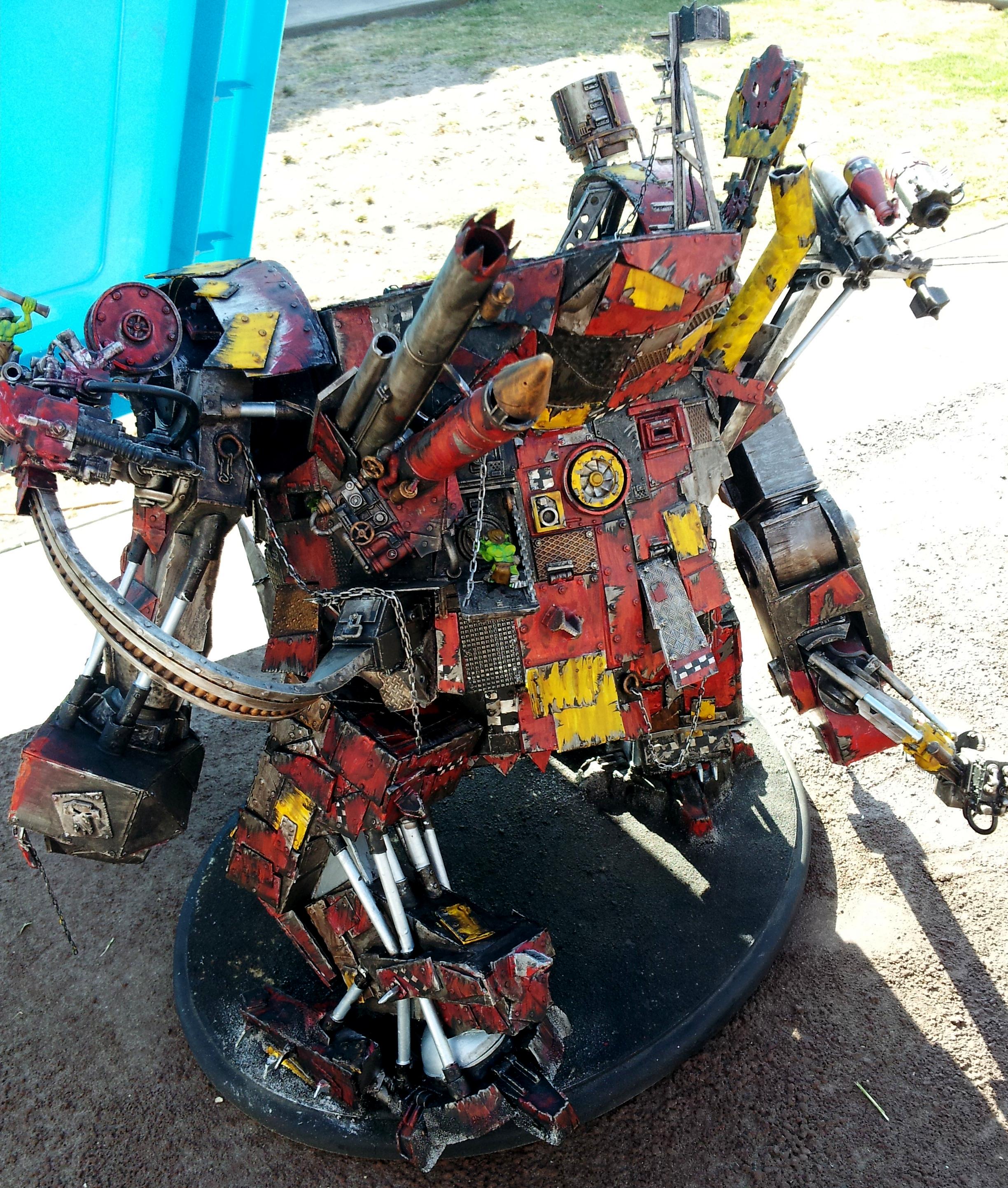 Build, Gargant, Orks, Scratch, Stompa, Warhammer 40,000