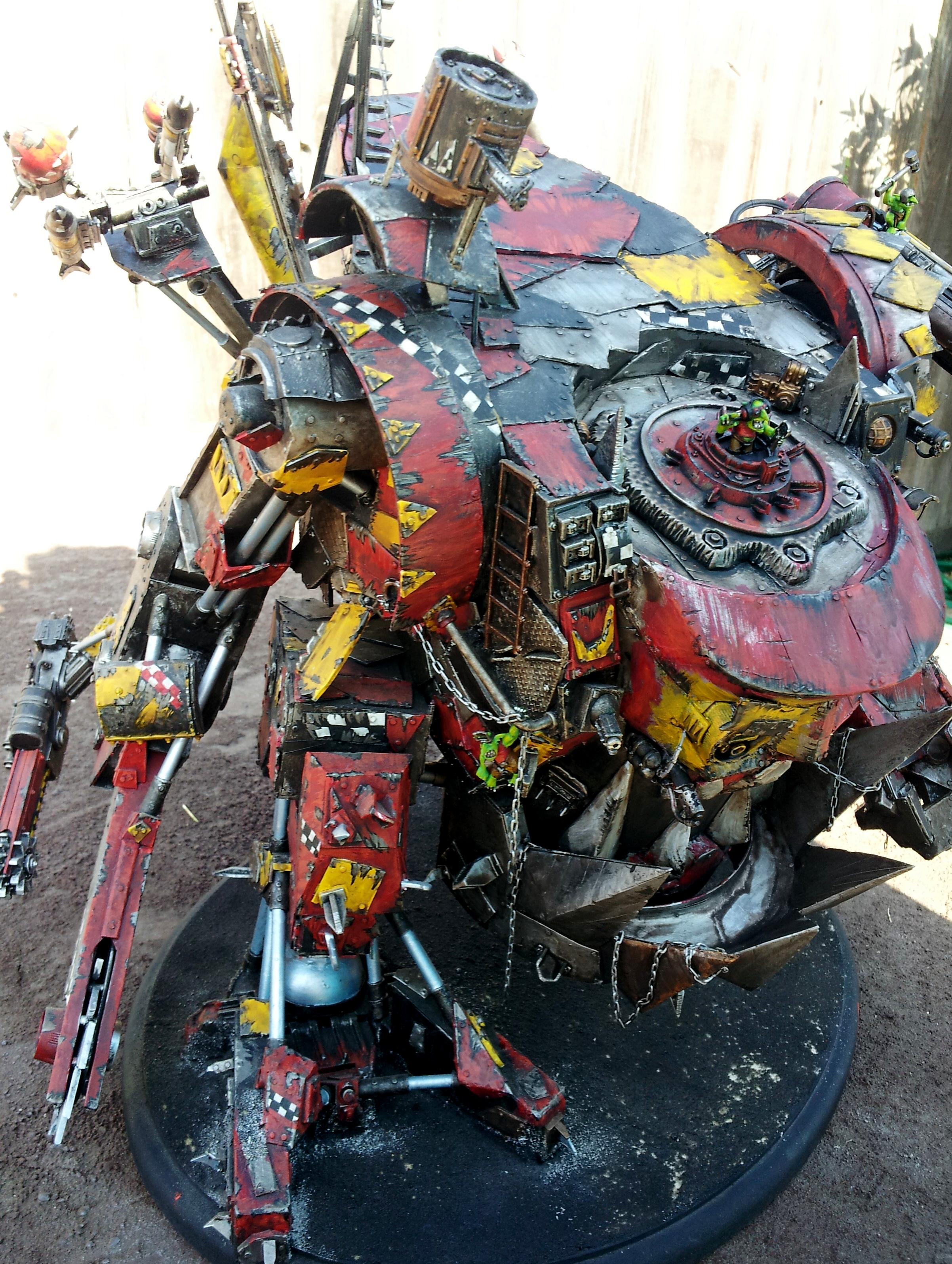 Build, Gargant, Orks, Scratch, Stompa, Warhammer 40,000