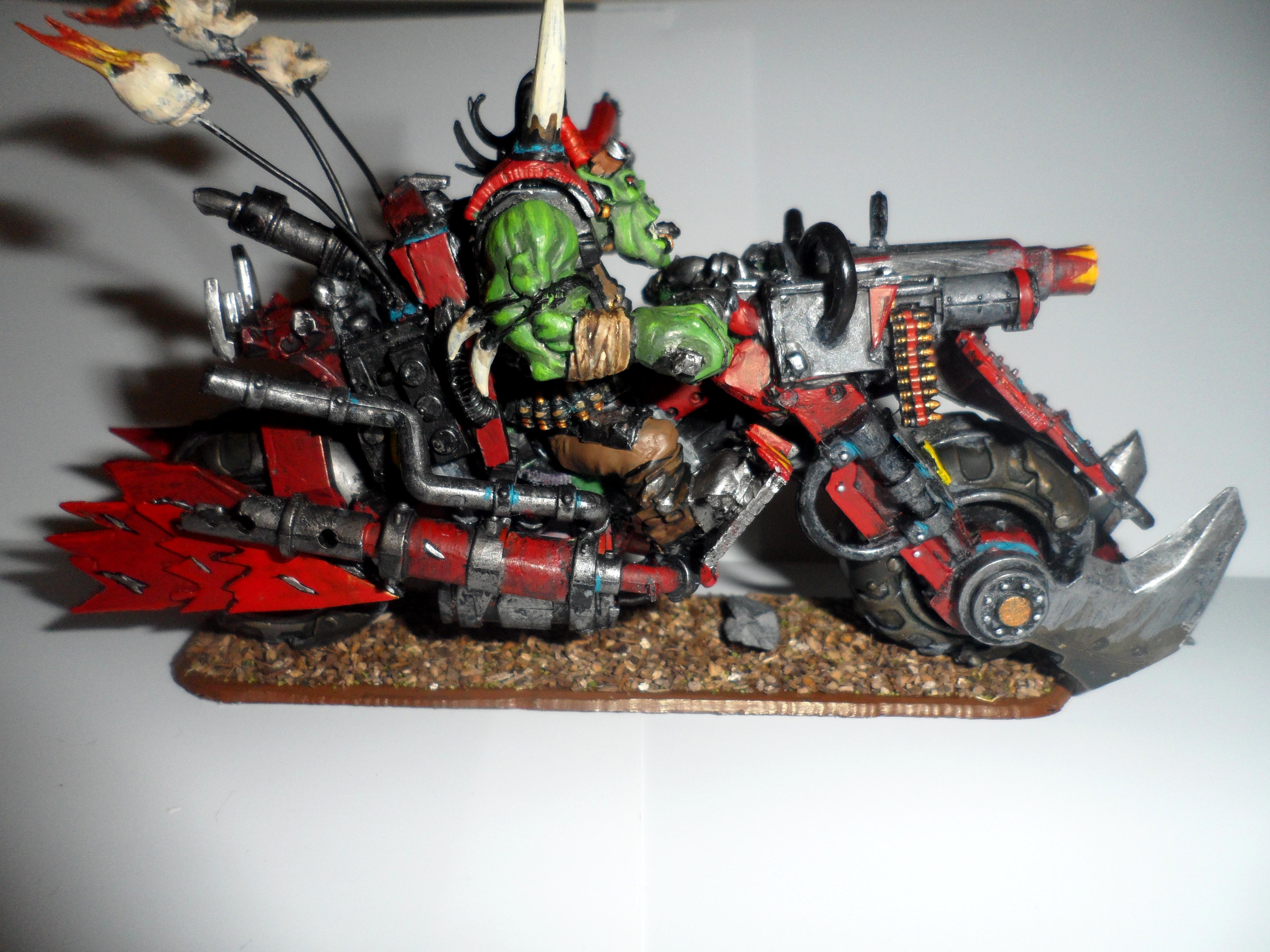Orks, Shinysunnysonny, Warboss, Wazdakka Gutsmek