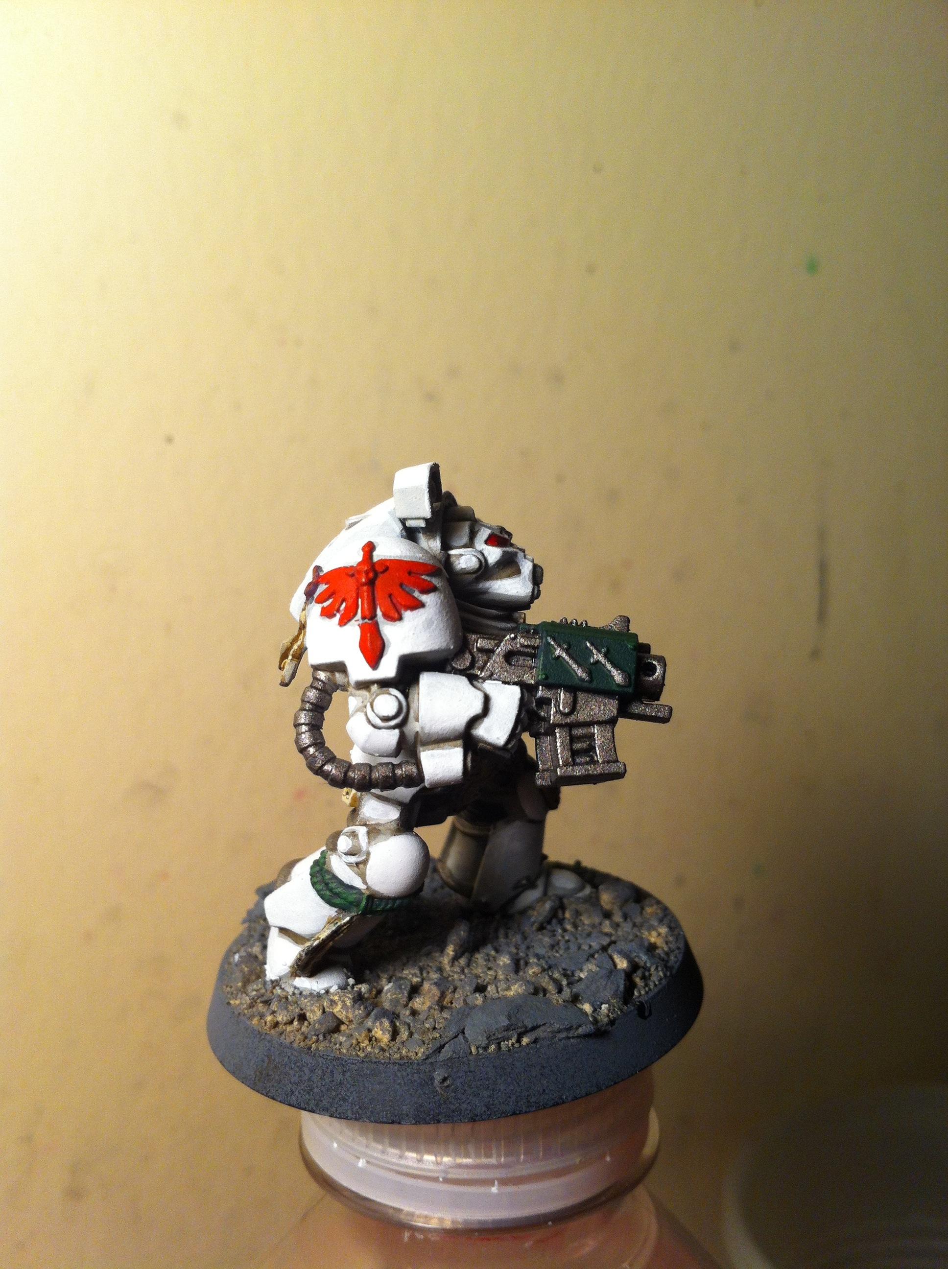 Dark Angels, Deathwing, Terminator Armor, White