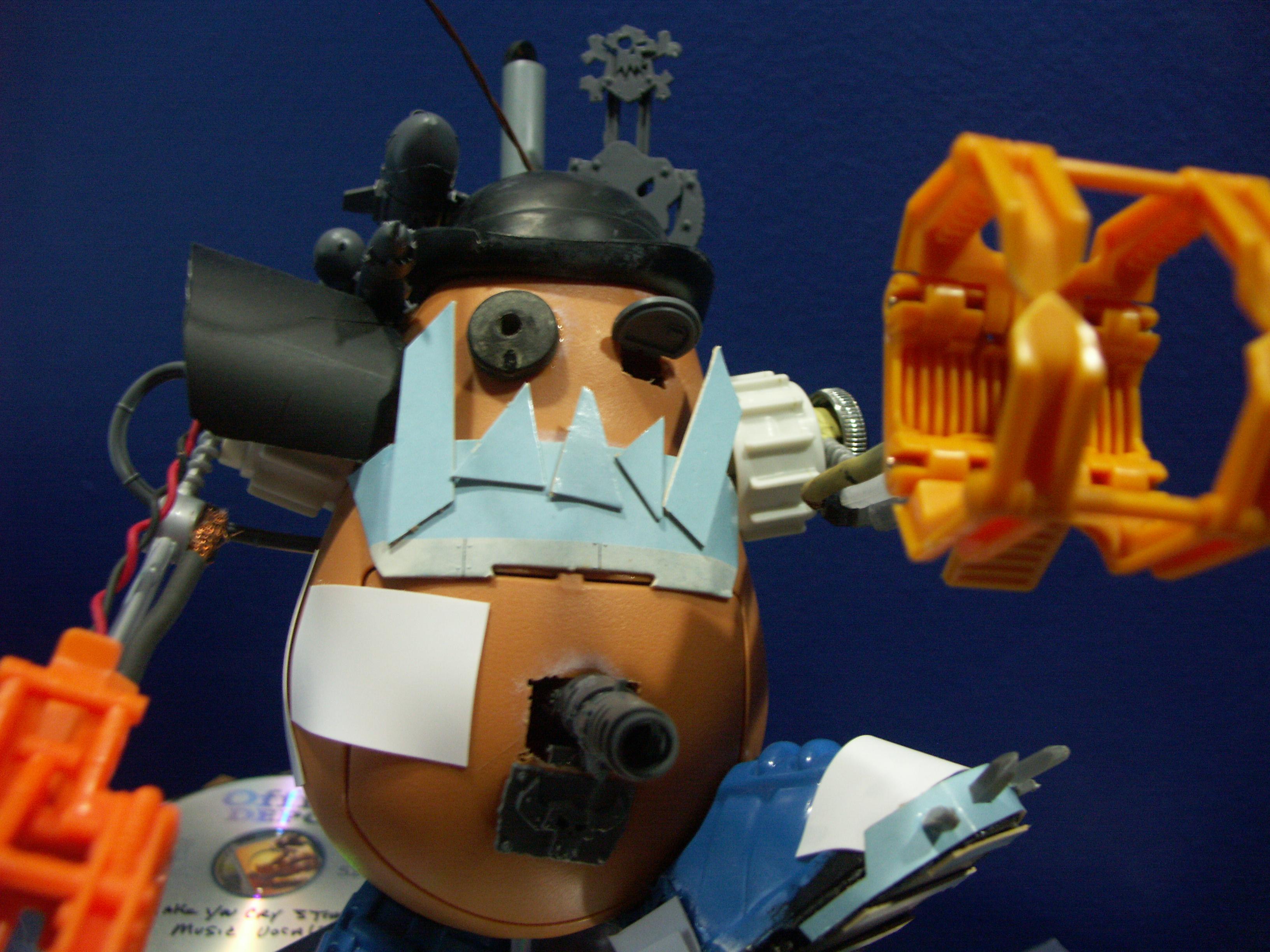 Orks, Scratch Build, Stompa, Tater Titan, Work In Progress
