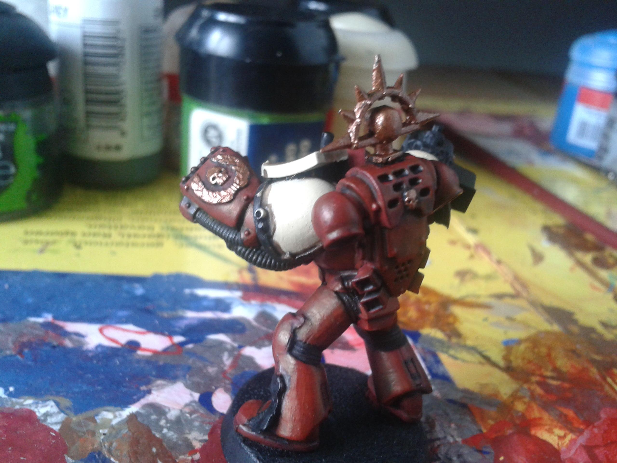 Captain, Chapter Master, Conversion, Pedro Kantor, Power Fist, Scratch Build, Work In Progress