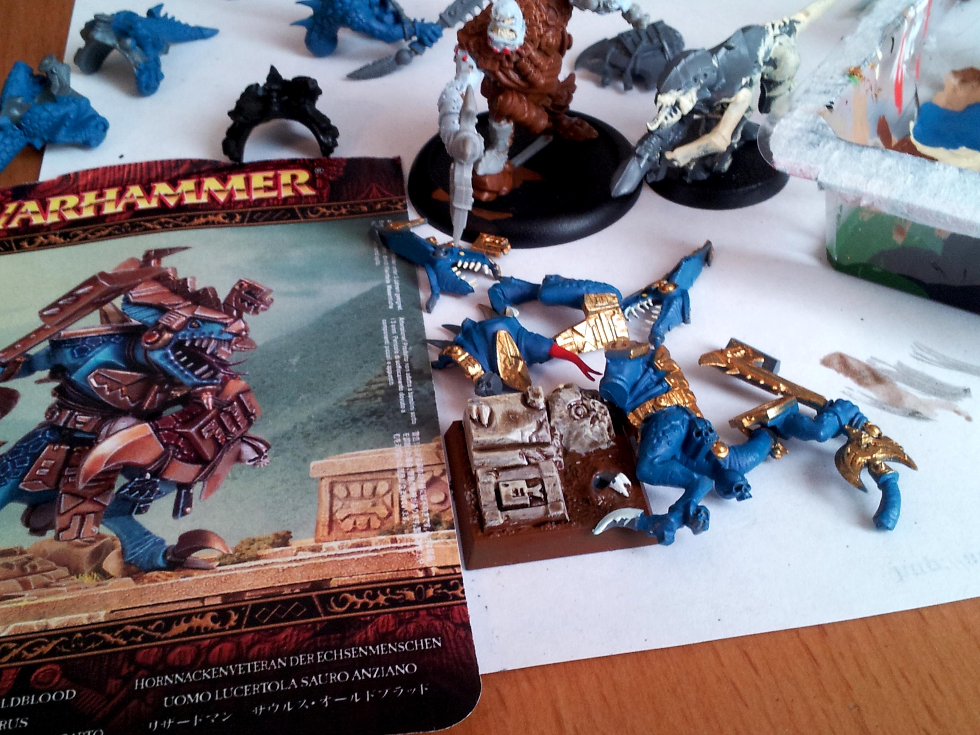 Lizardmen, oldblood work in progress