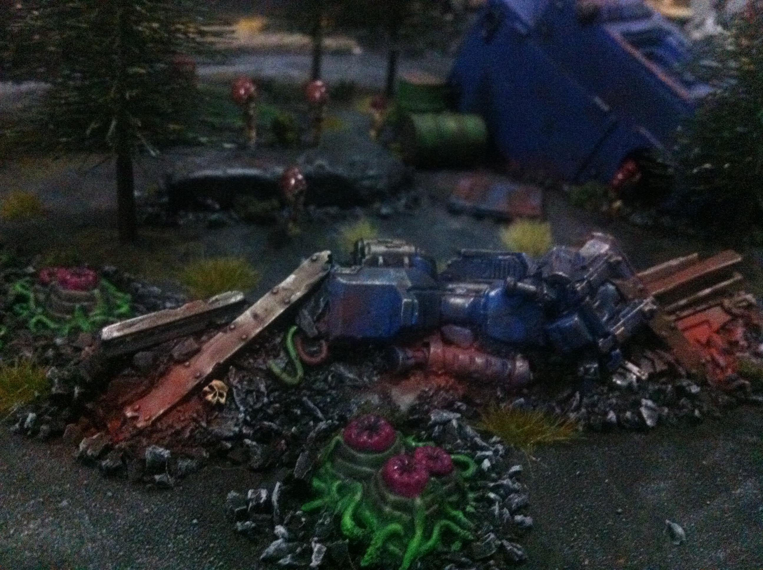 Bike, Terrain, Wreckage