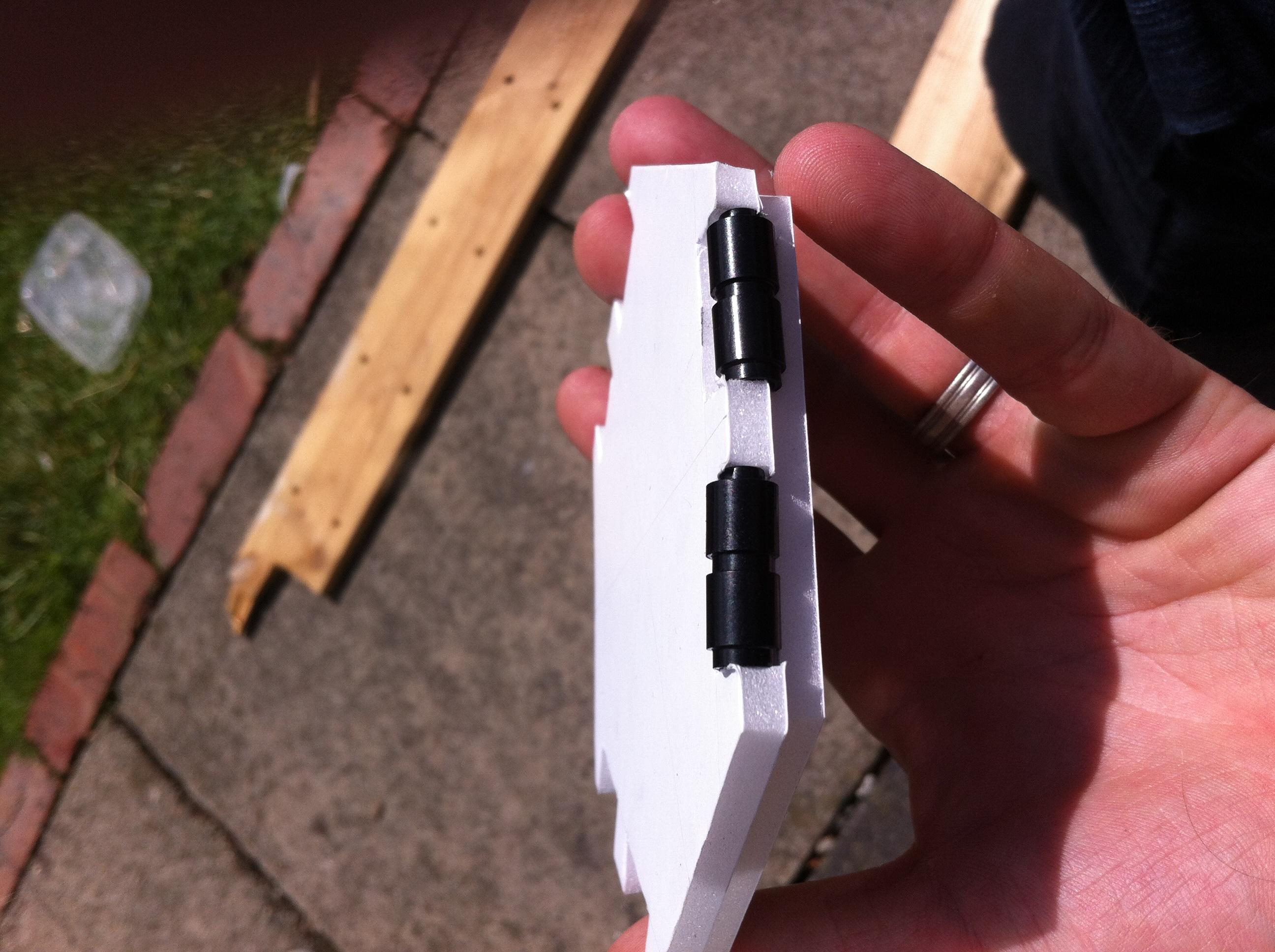 Just needs a little bit chopping out the foam board