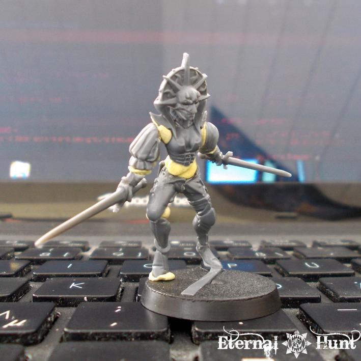 Conversion, Duelist, Inq28, Inquisitor, Inquisitor 28, Sun Cultist, Warhammer 40,000, Work In Progress