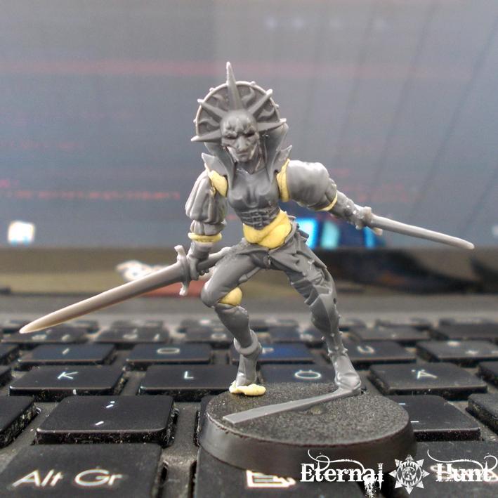 Conversion, Duelist, Inq28, Inquisitor, Inquisitor 28, Sun Cultist, Warhammer 40,000, Work In Progress