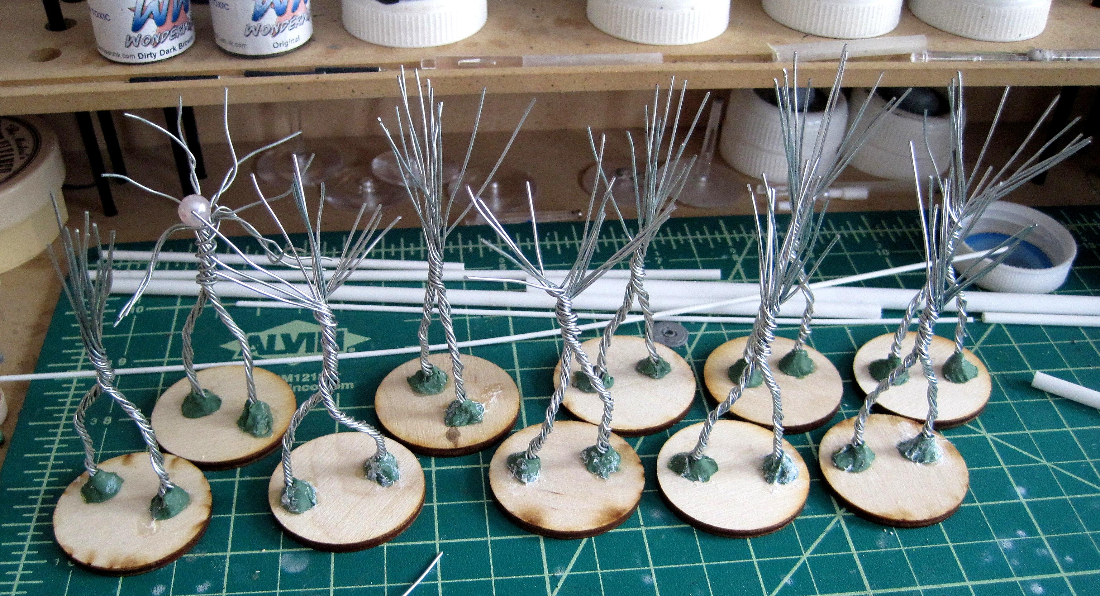 Eldar, Exodites, Trees, Warhammer 40,000, Wood Eldar, Wraith