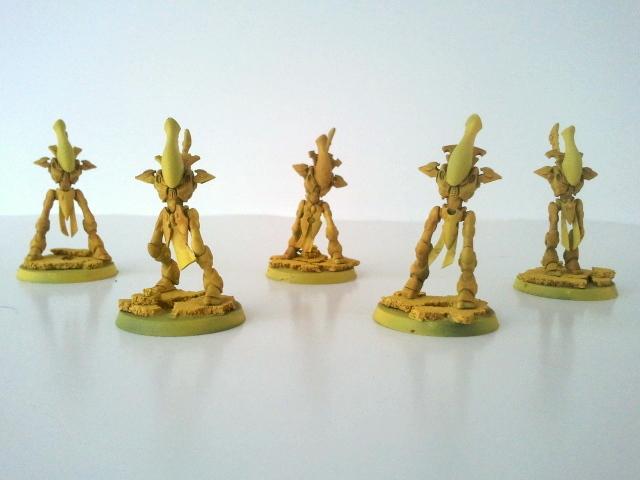 After Daemonic Yellow Primer, a wash of Seraphim Sepia