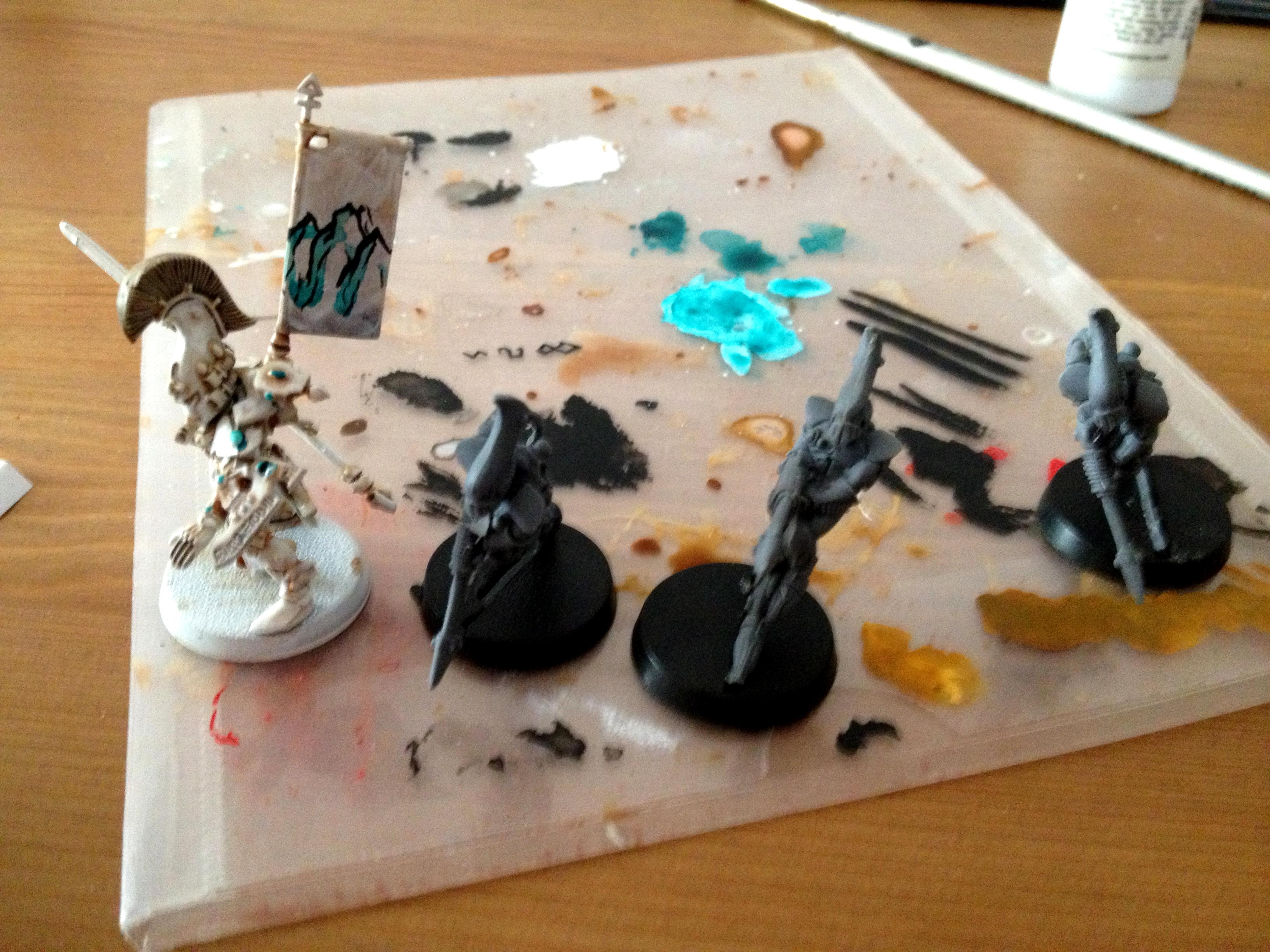 Dire Avengers, Exarch, Freehand, Swooping Hawks