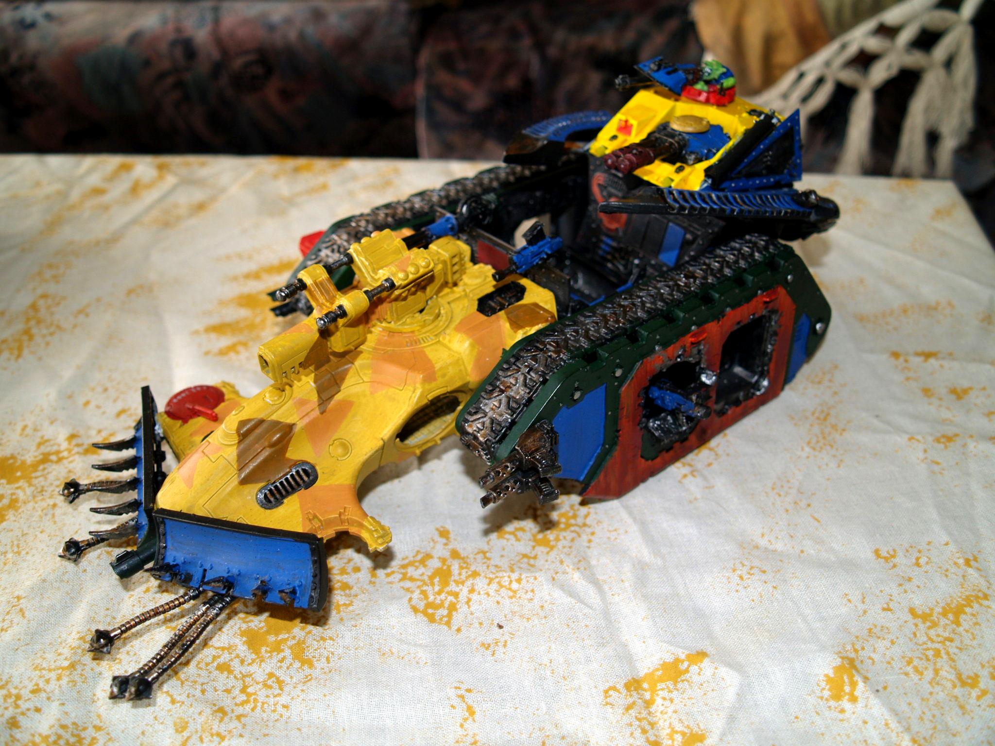 Battlewagon, Conversion, Orks, Tau