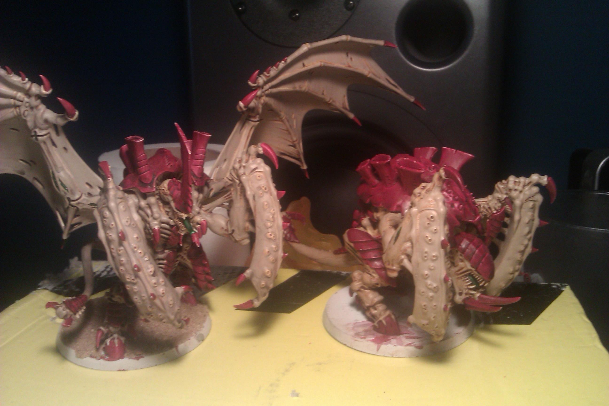 Brainleech Worms, Broodlord, Carnifex, Doom, Flying Hive Tyrant, Flyrant, Genestealer, Hive Tyrant, Malan'tai, Mycetic Spore, Nid, Nids, Termagants, Tervigon, Trygon, Tyranids, Zoanthrope