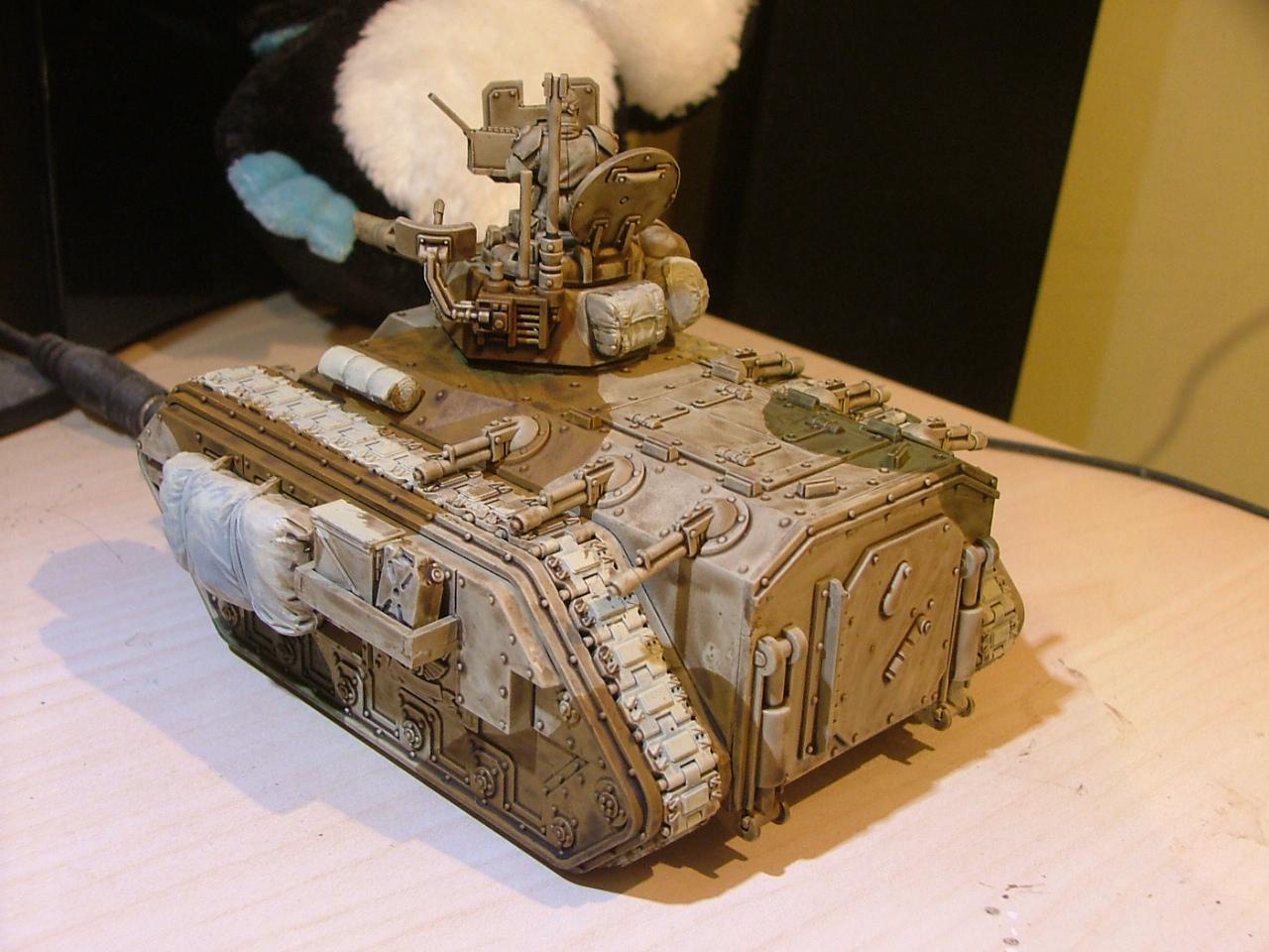 Chimera at a very early stage of painting