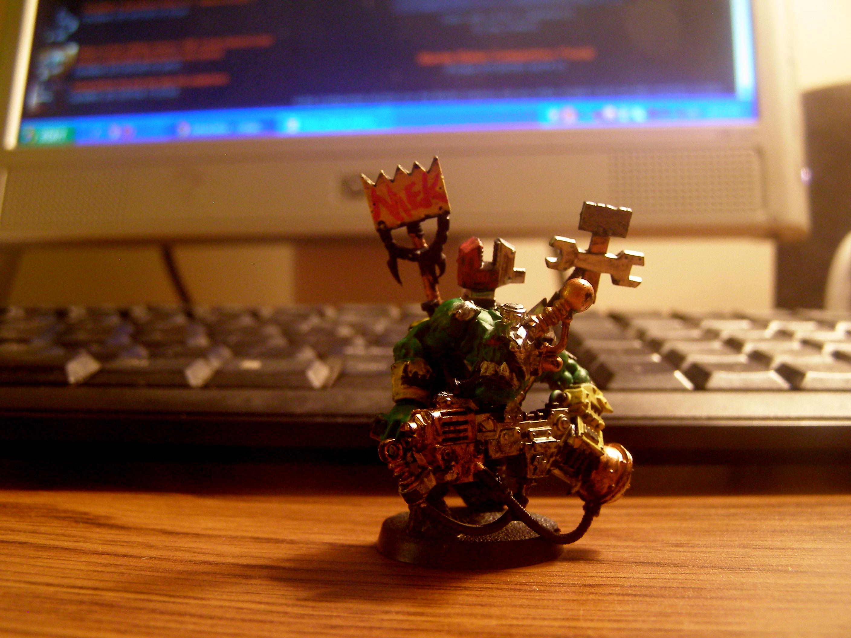 Boy, Mekboy, Orks, Bloody Obvious Mek