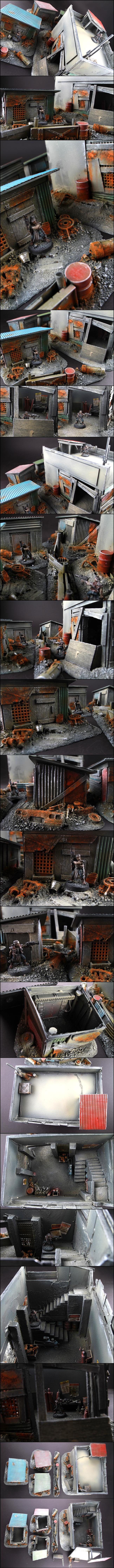 Ruine, Shanty, Terrain, Town